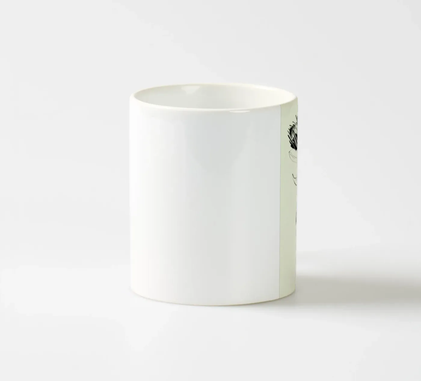 Protea Keramik Tasse von Ekaterina Koroleva