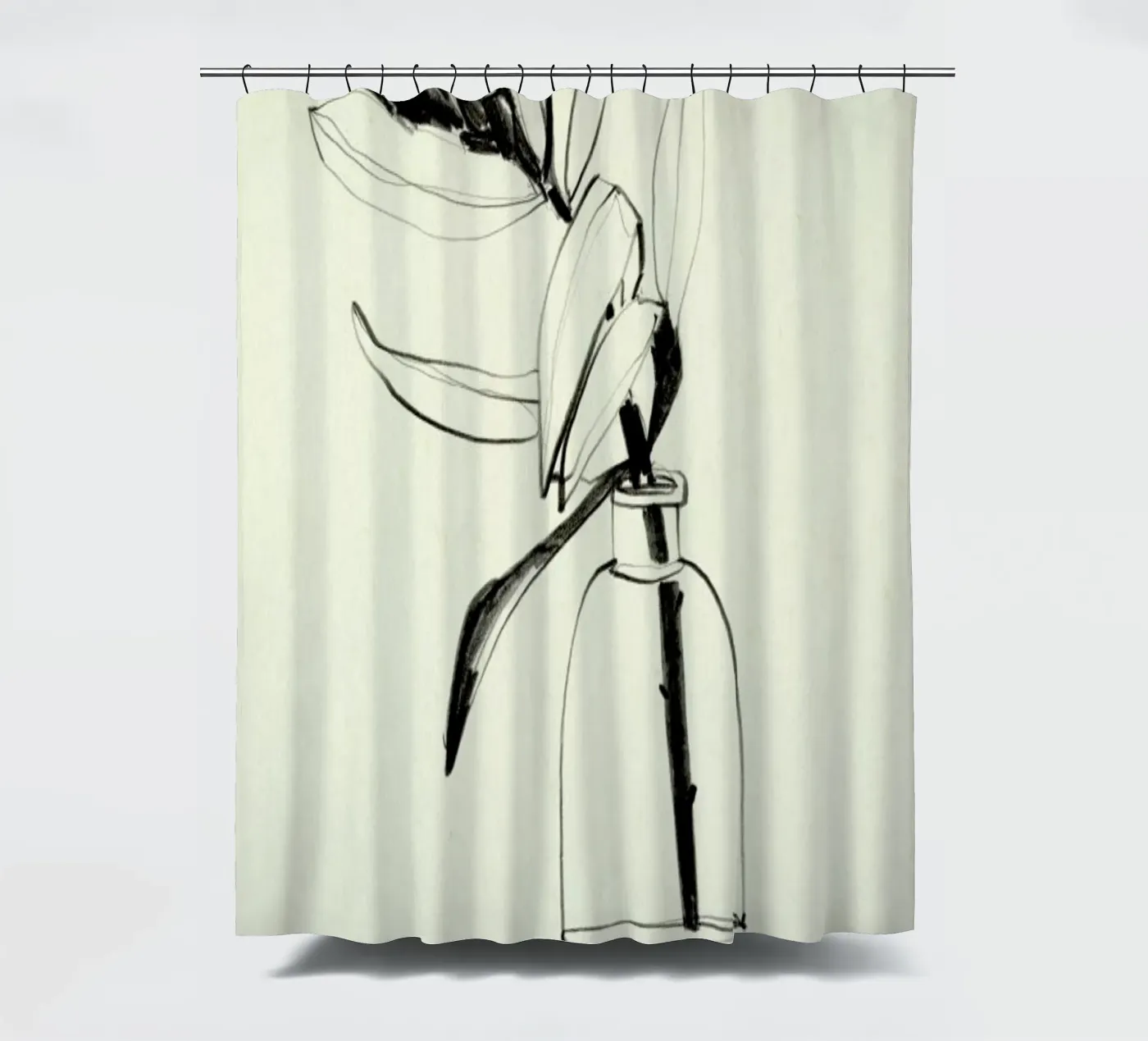 Protea Duschvorhang von Ekaterina Koroleva