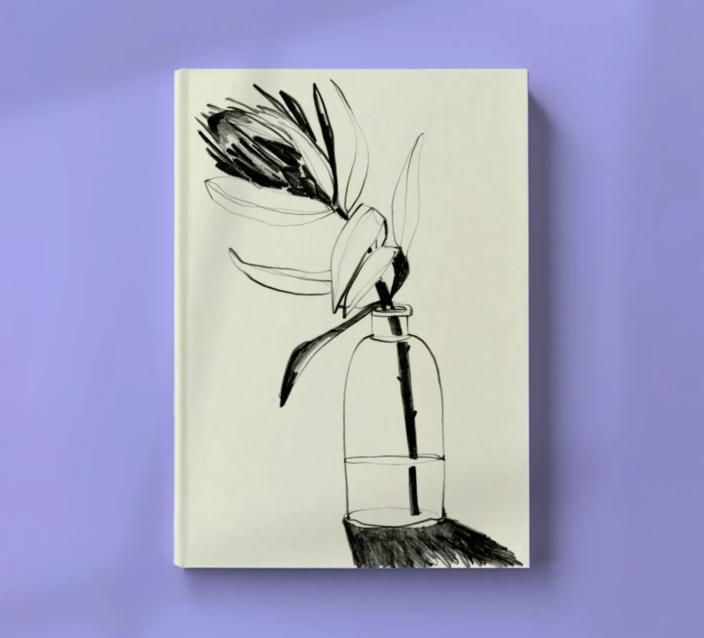 Protea notebook by Ekaterina Koroleva