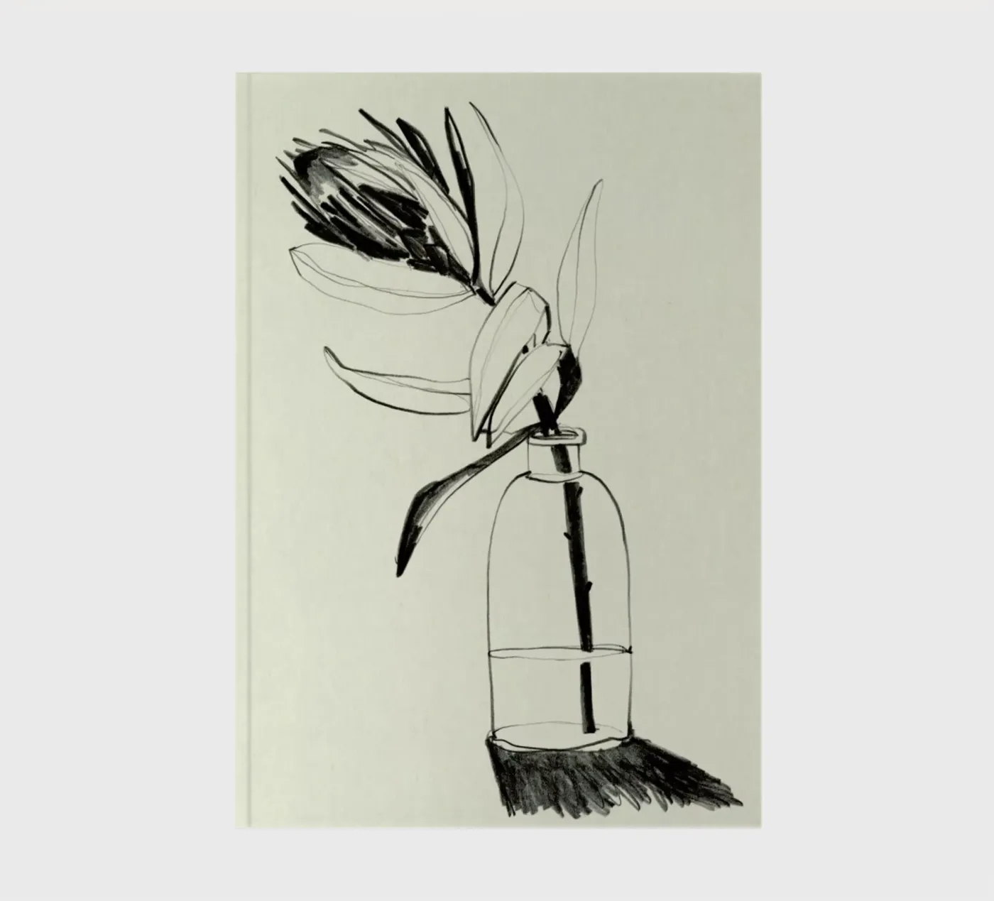 Protea notebook by Ekaterina Koroleva