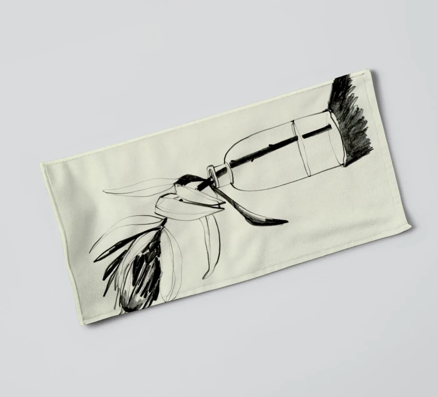 Protea badhanddoek van Ekaterina Koroleva