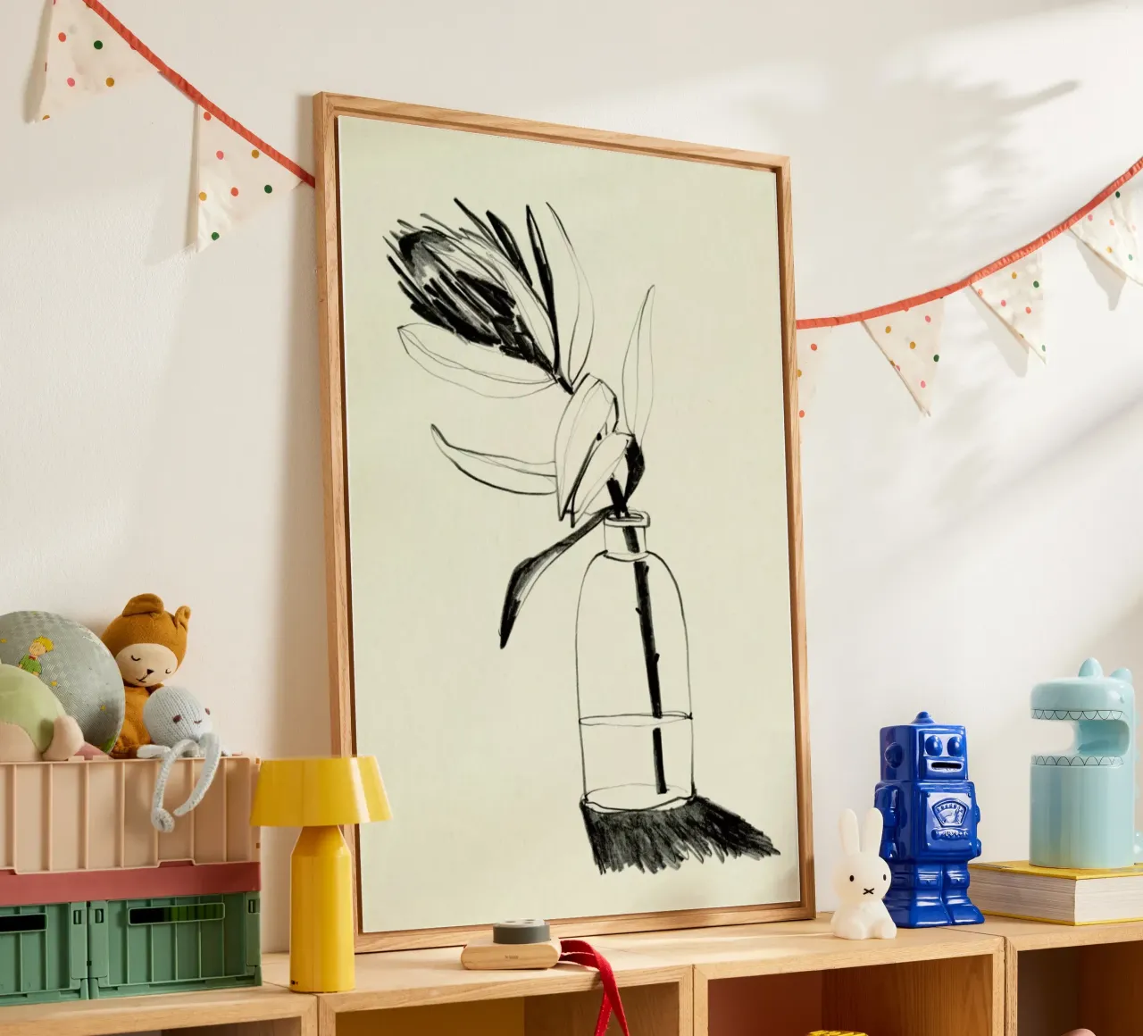 Protea Acryl-Glas von Ekaterina Koroleva