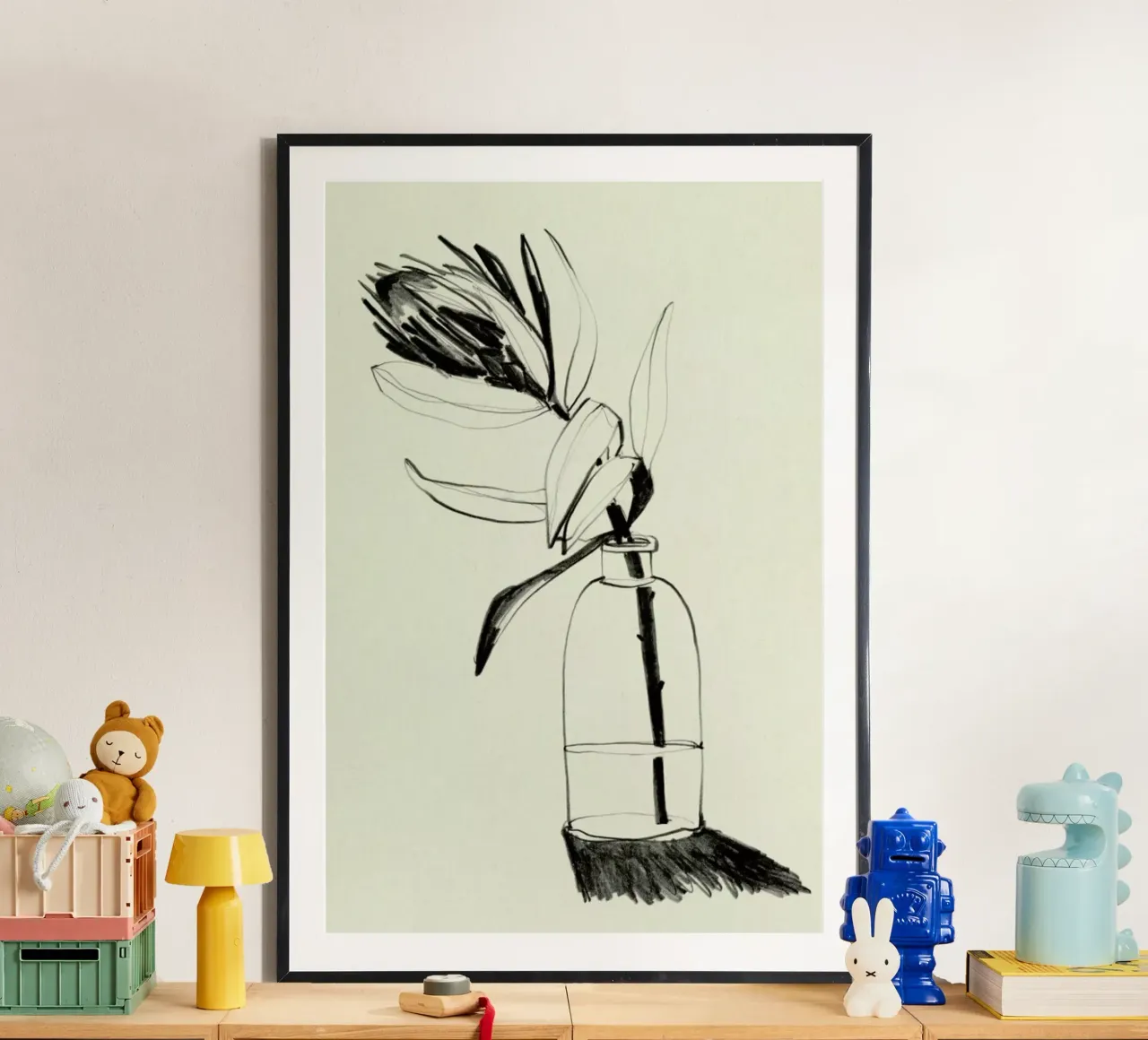 Protea poster van Ekaterina Koroleva