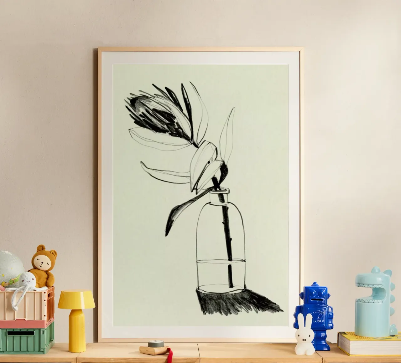 Protea poster van Ekaterina Koroleva