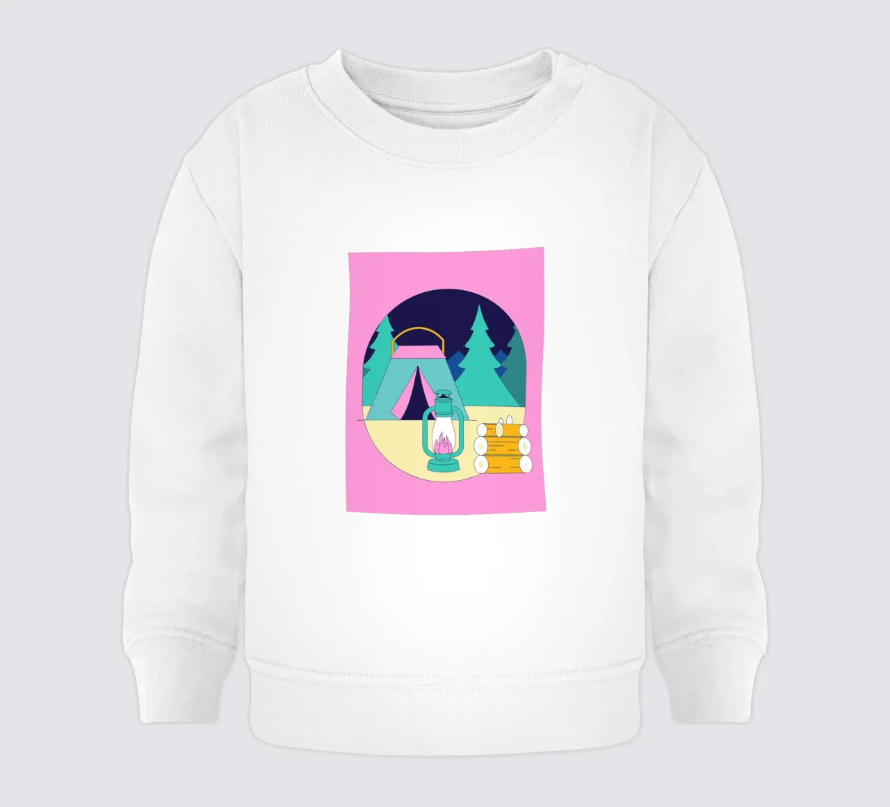 Campeggio felpa neonato da OUR SHOP