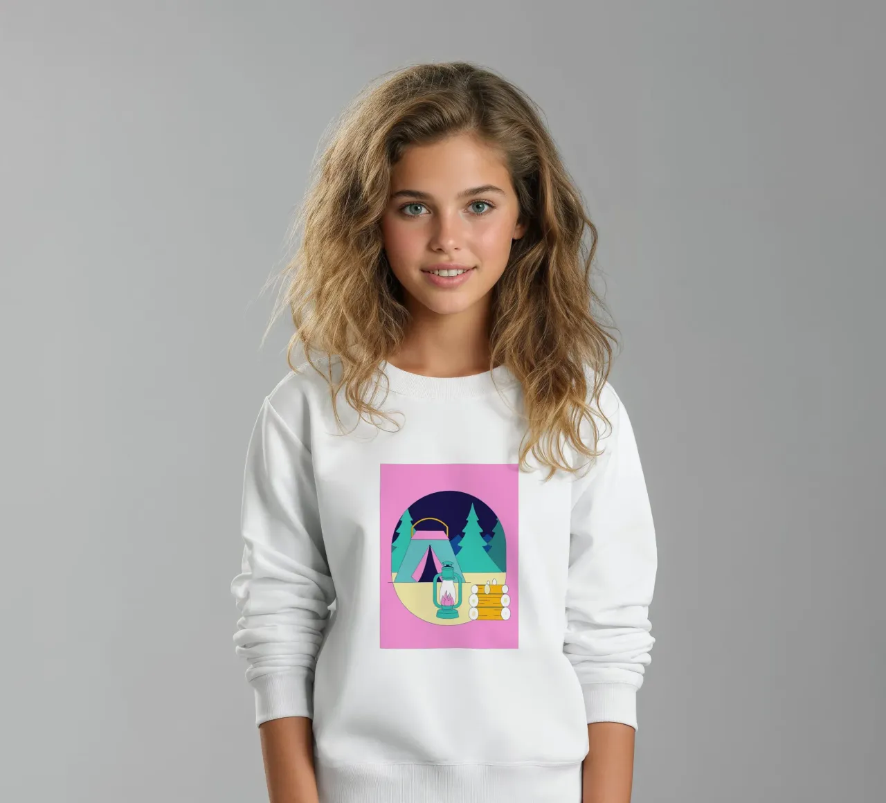 Campeggio felpa bambino da OUR SHOP