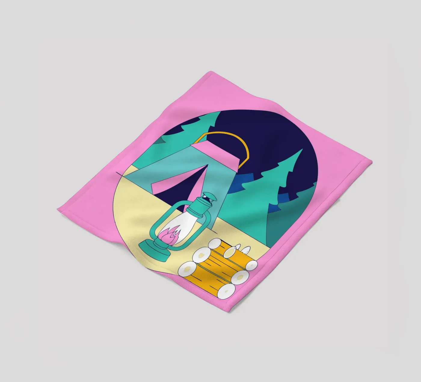 Camping fleecedeken van OUR SHOP