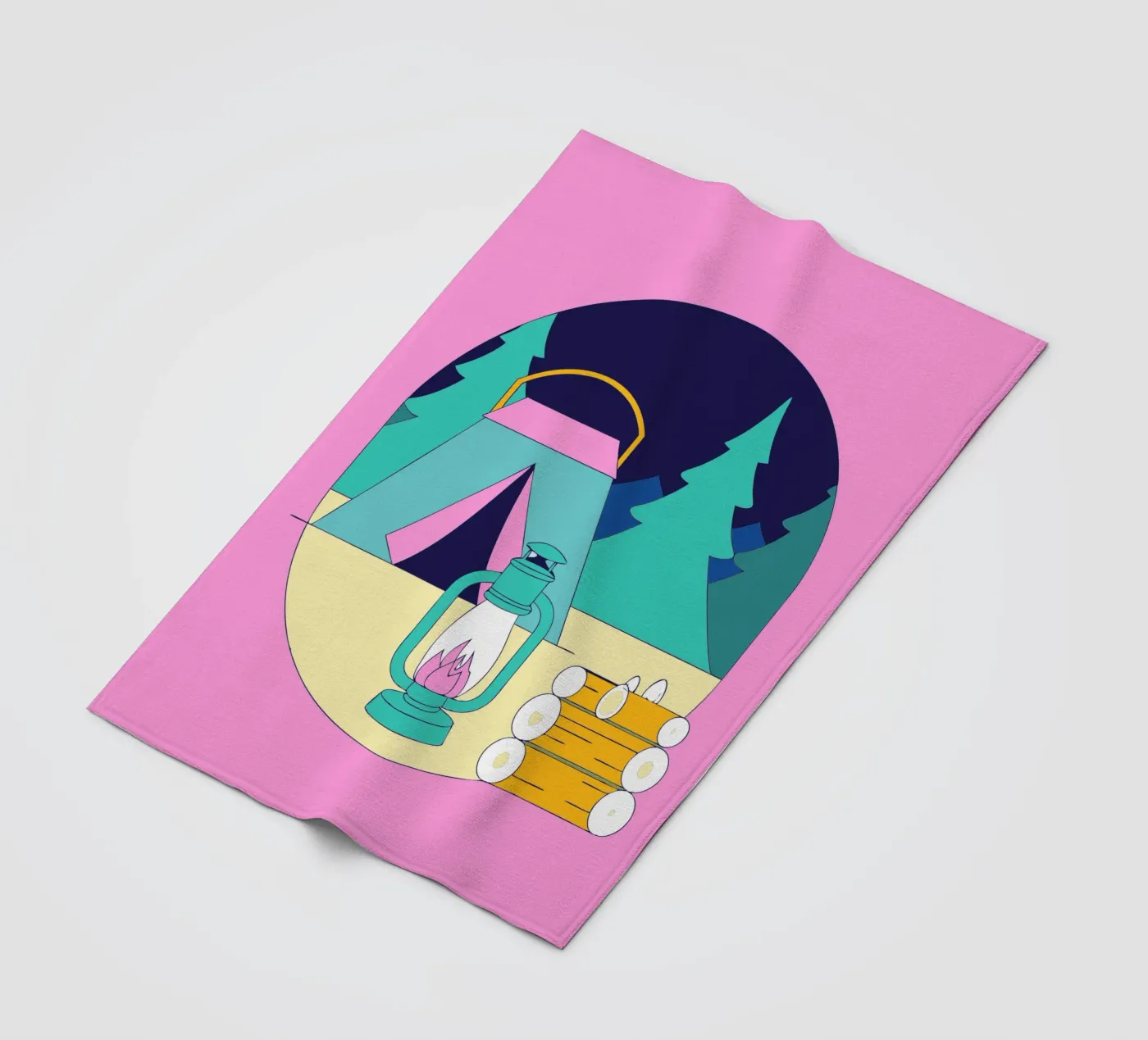 Camping fleecedeken van OUR SHOP