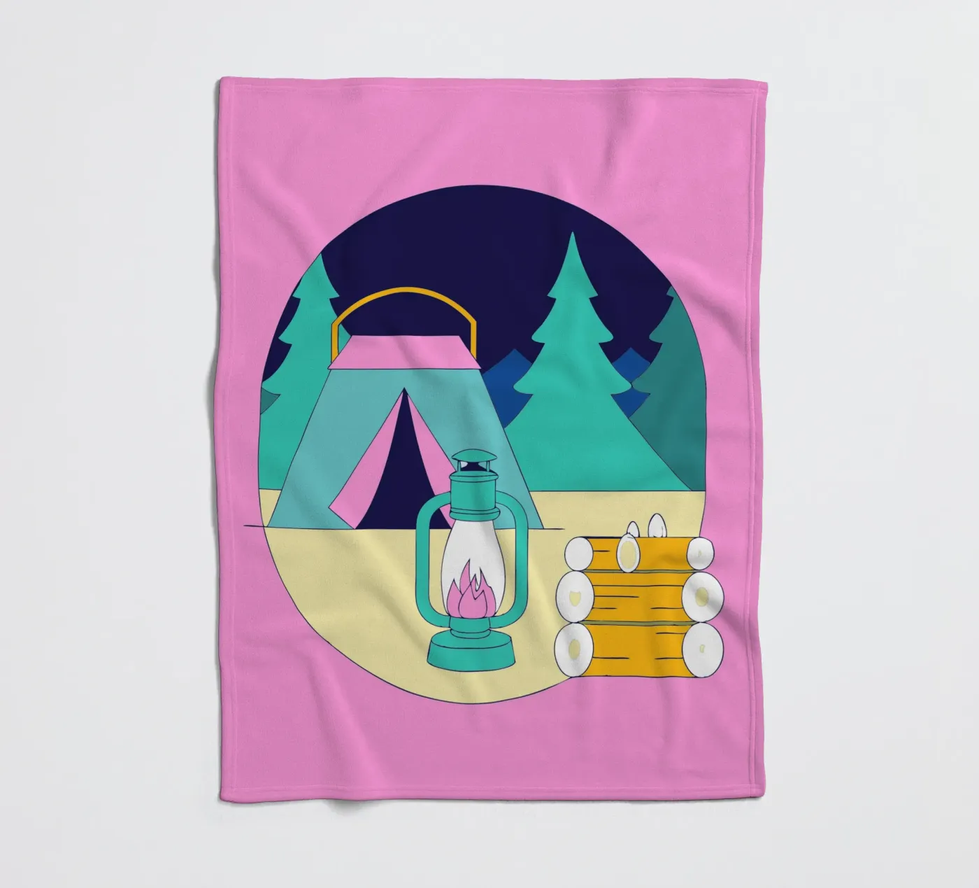 Camping fleecedeken van OUR SHOP