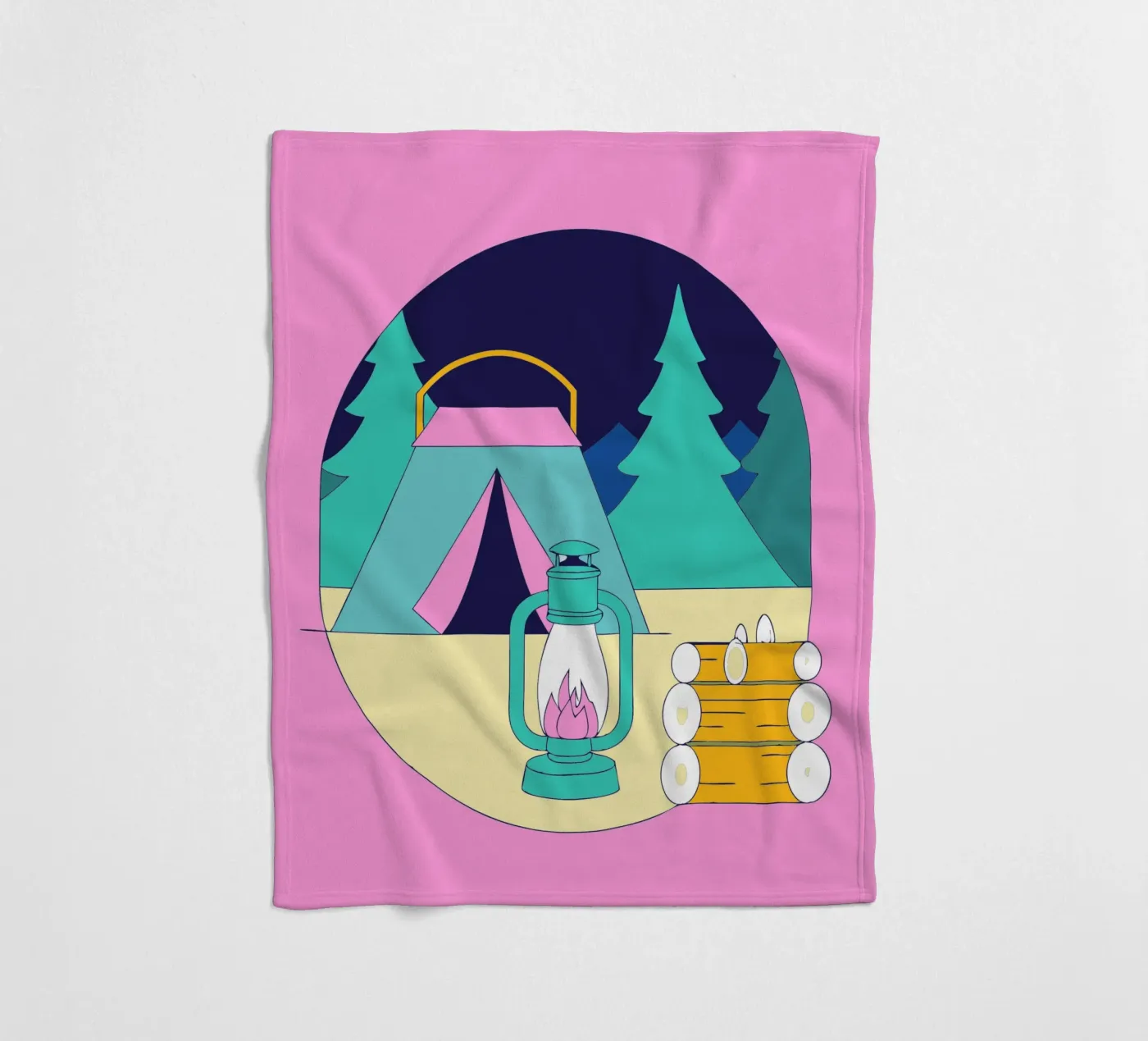 Camping fleecedeken van OUR SHOP