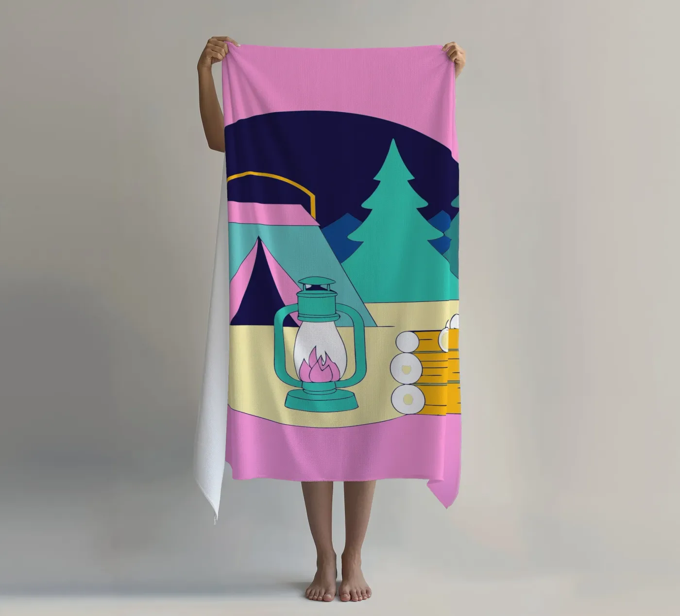 Camping strandhanddoek van OUR SHOP