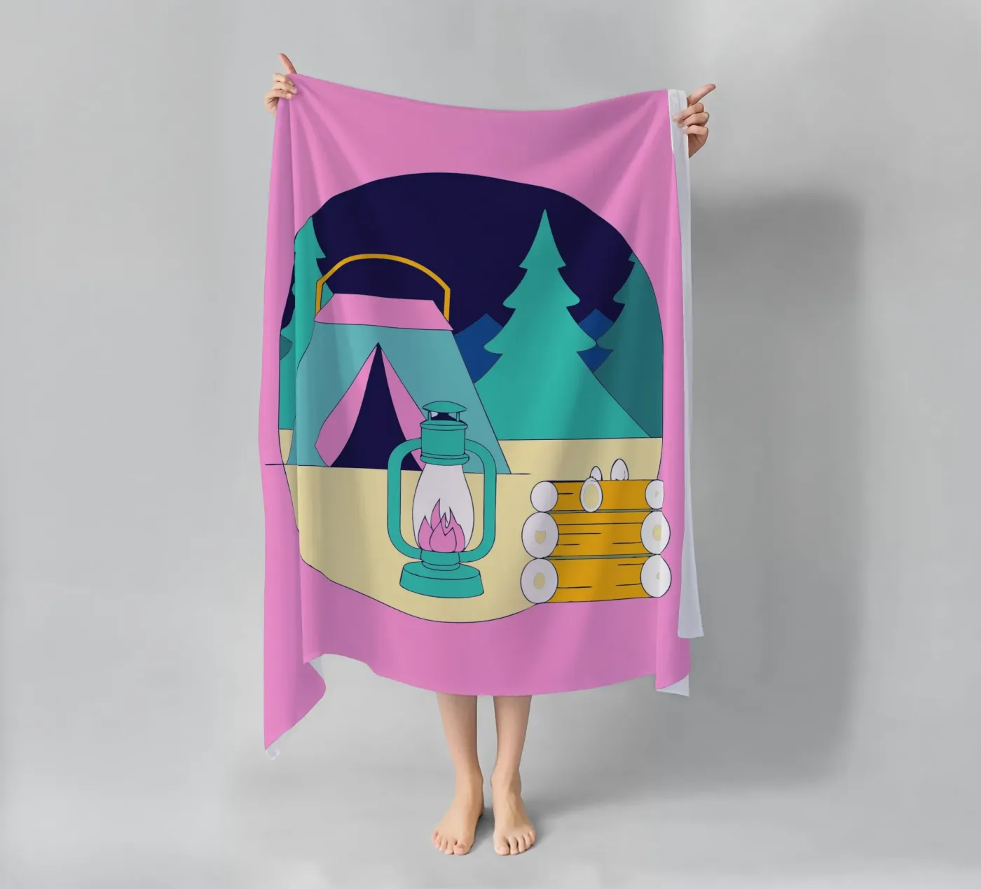 Camping strandhanddoek van OUR SHOP