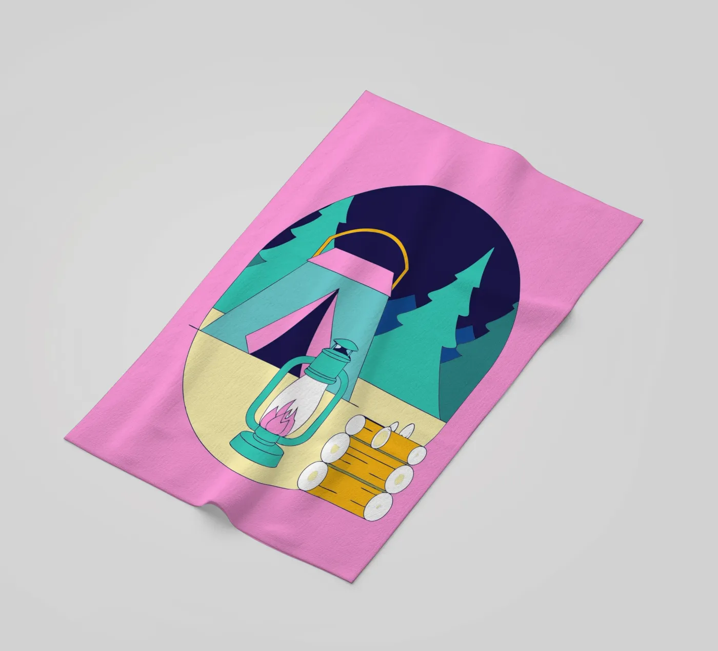 Camping strandhanddoek van OUR SHOP