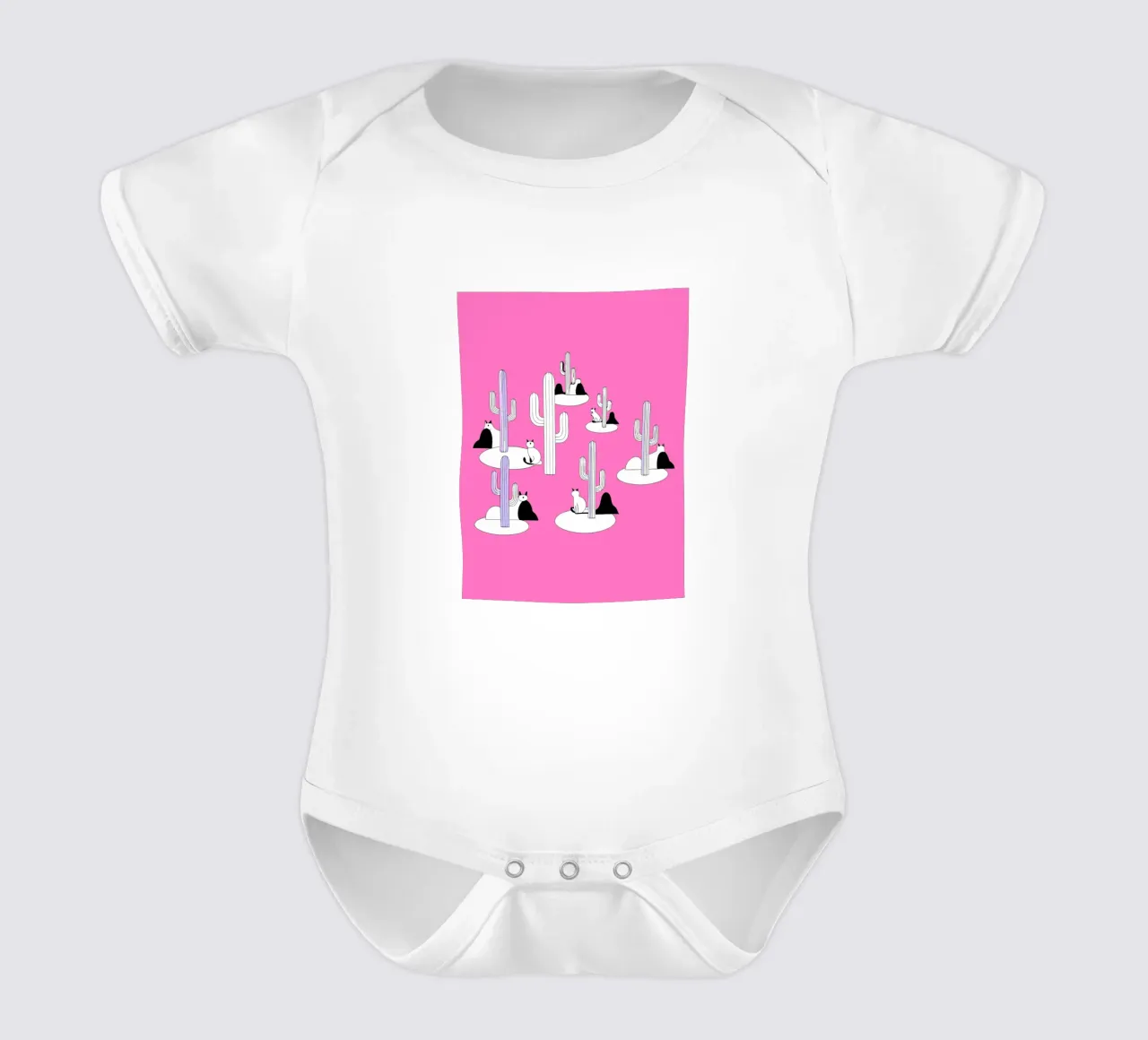Piante di cactus body neonato maniche corte da OUR SHOP