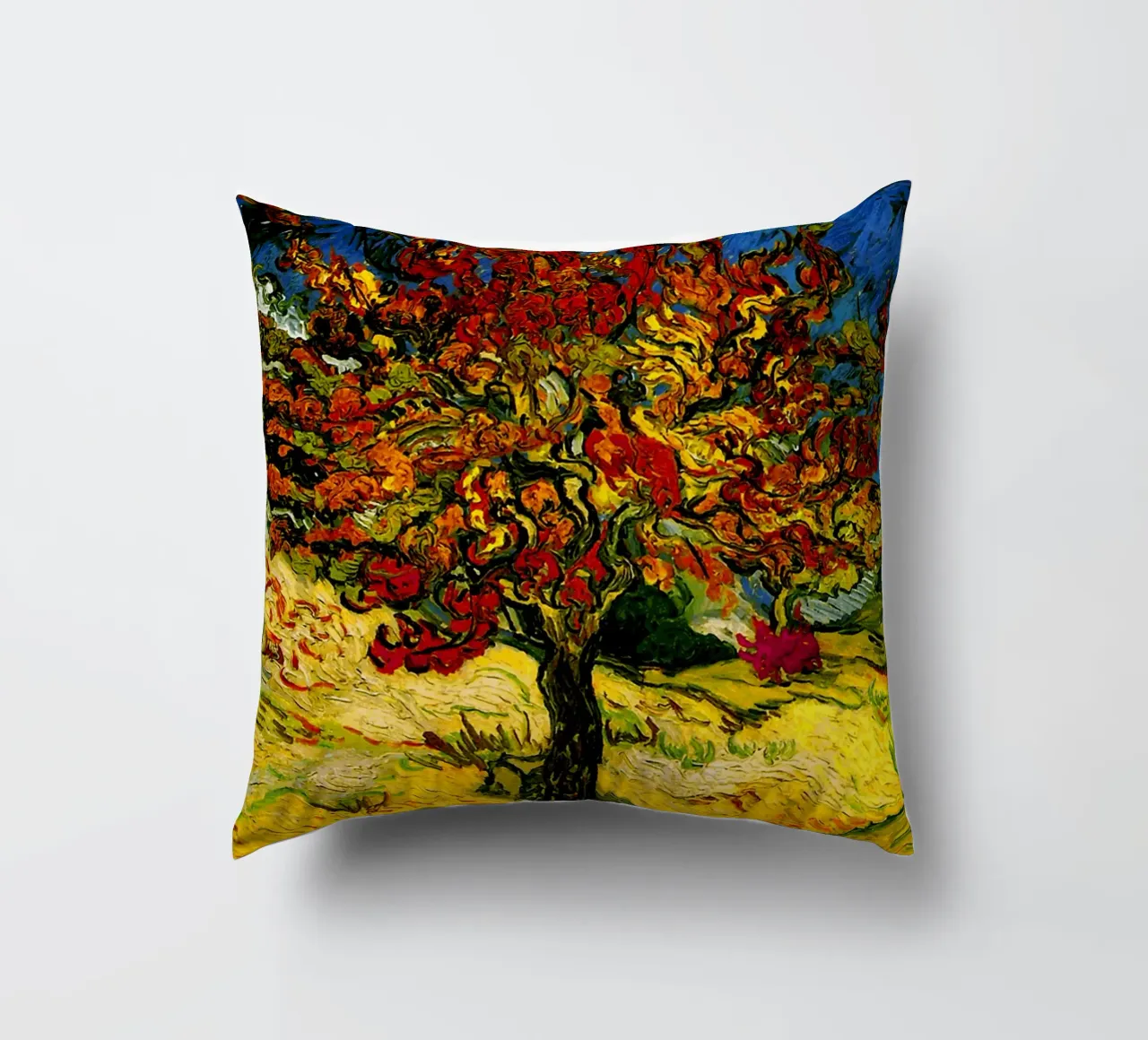 Van Gogh Mulberry Tree cuscino da Top Art