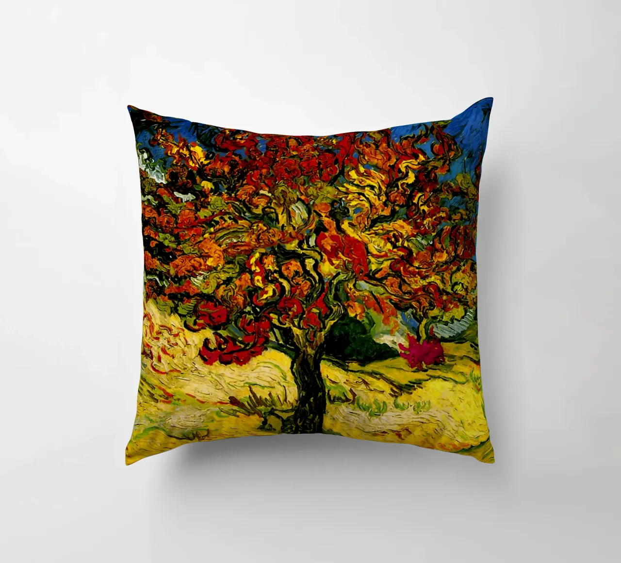 Van Gogh Mulberry Tree cuscino da Top Art