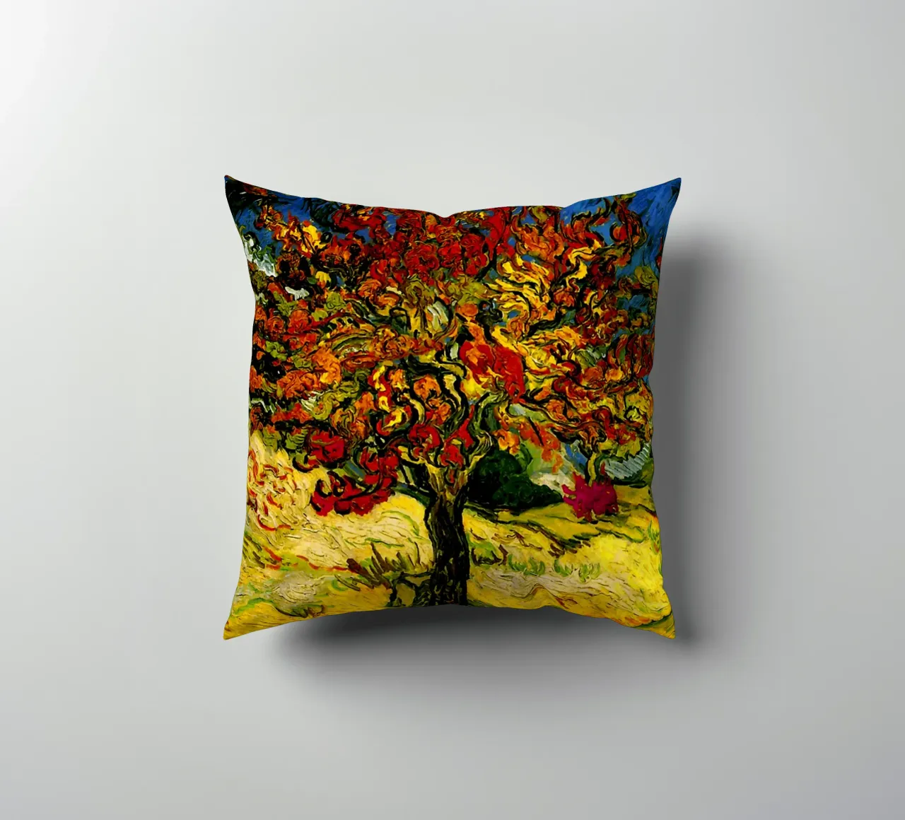 Van Gogh Mulberry Tree cuscino da Top Art