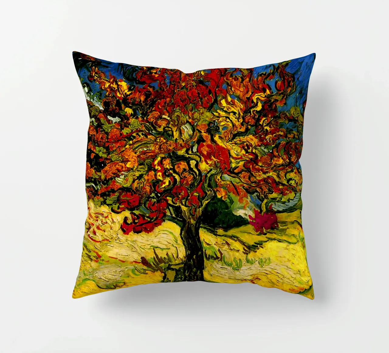 Van Gogh Mulberry Tree cuscino da Top Art