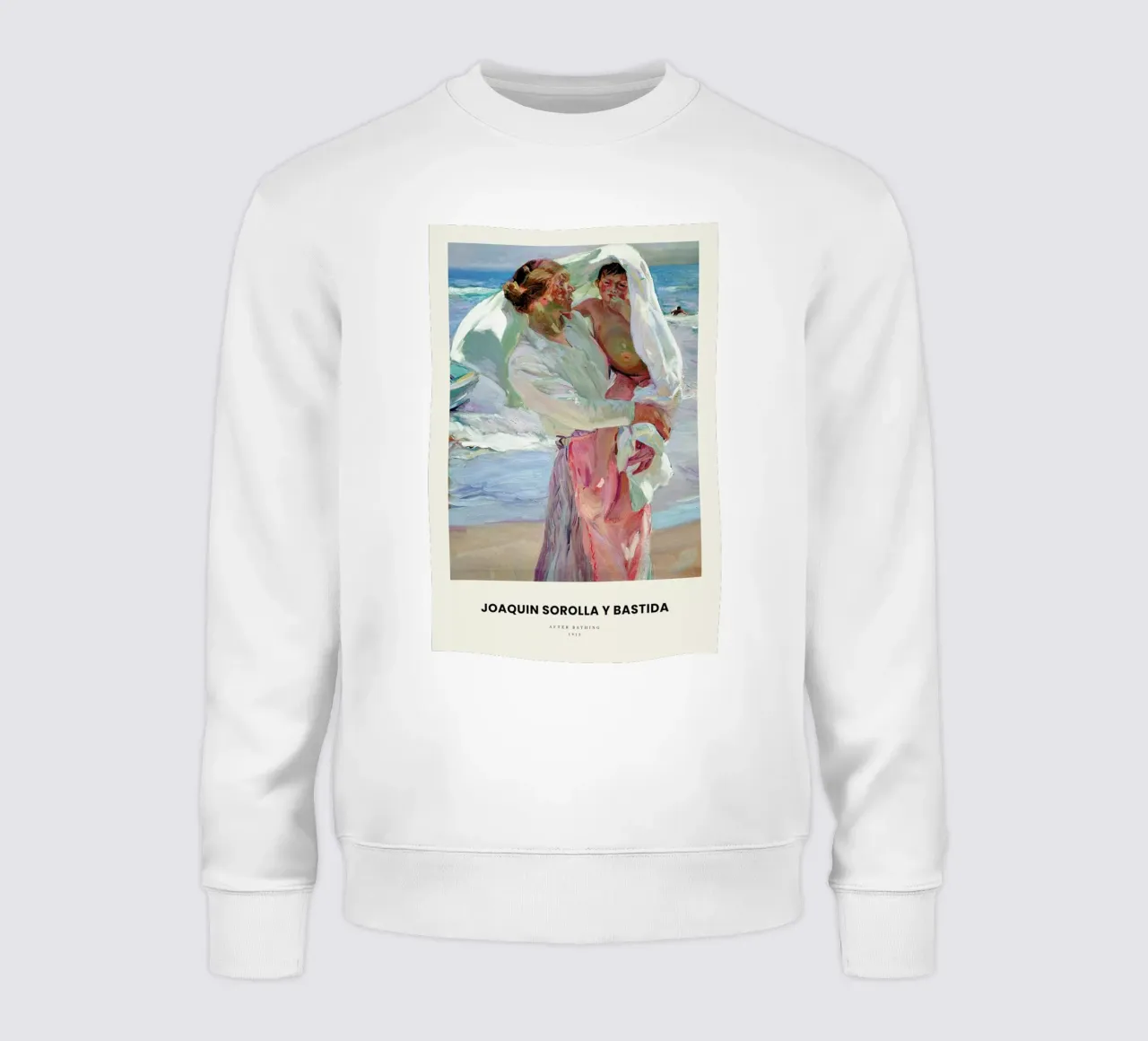 Sorolla y Bastida - After Bathing sweatshirt by Vintage by JUNIQE