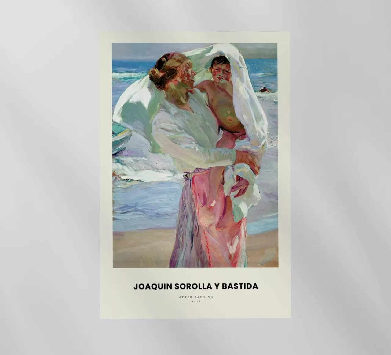 Sorolla y Bastida - After Bathing pellicola backlit da Vintage by JUNIQE