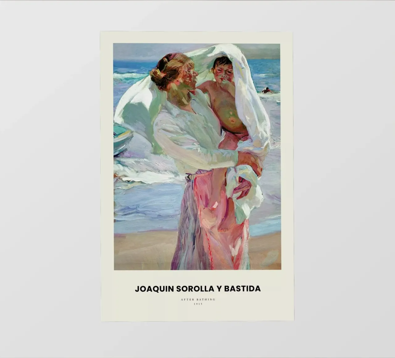 Sorolla y Bastida - After Bathing pellicola backlit da Vintage by JUNIQE