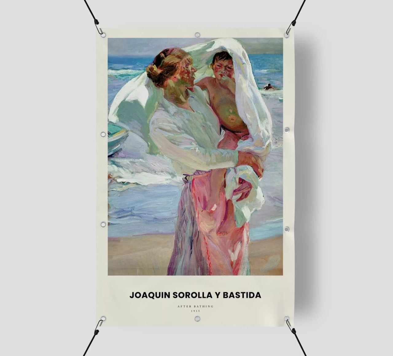 Sorolla y Bastida - After Bathing telo in pvc da Vintage by JUNIQE