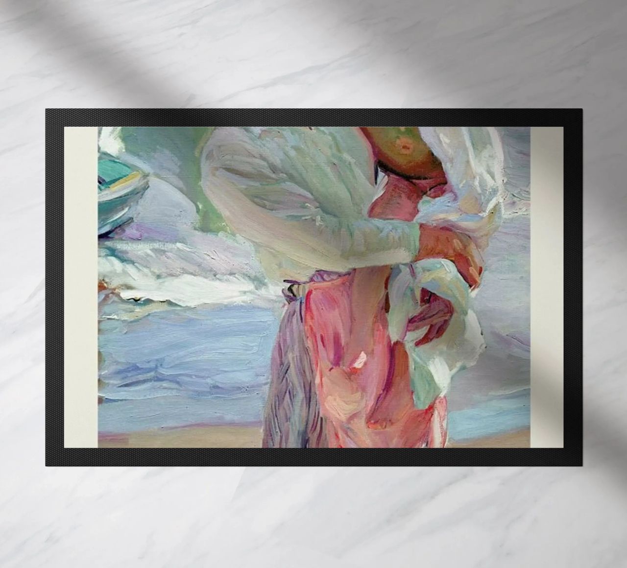 Sorolla y Bastida - After Bathing zerbino da Vintage by JUNIQE