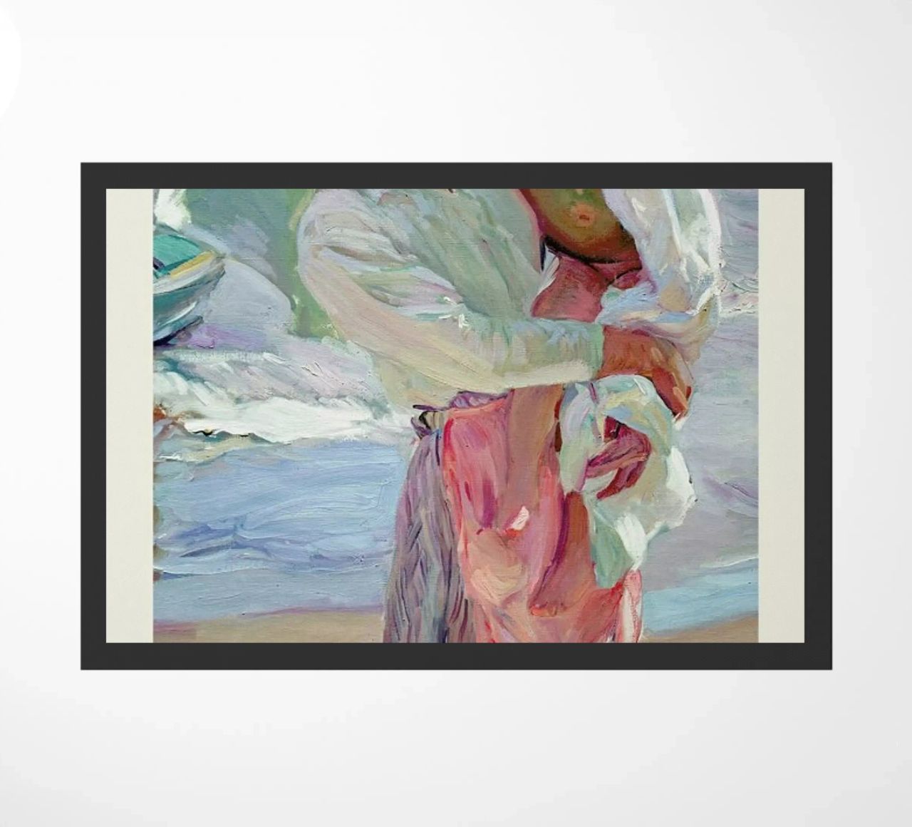 Sorolla y Bastida - After Bathing zerbino da Vintage by JUNIQE