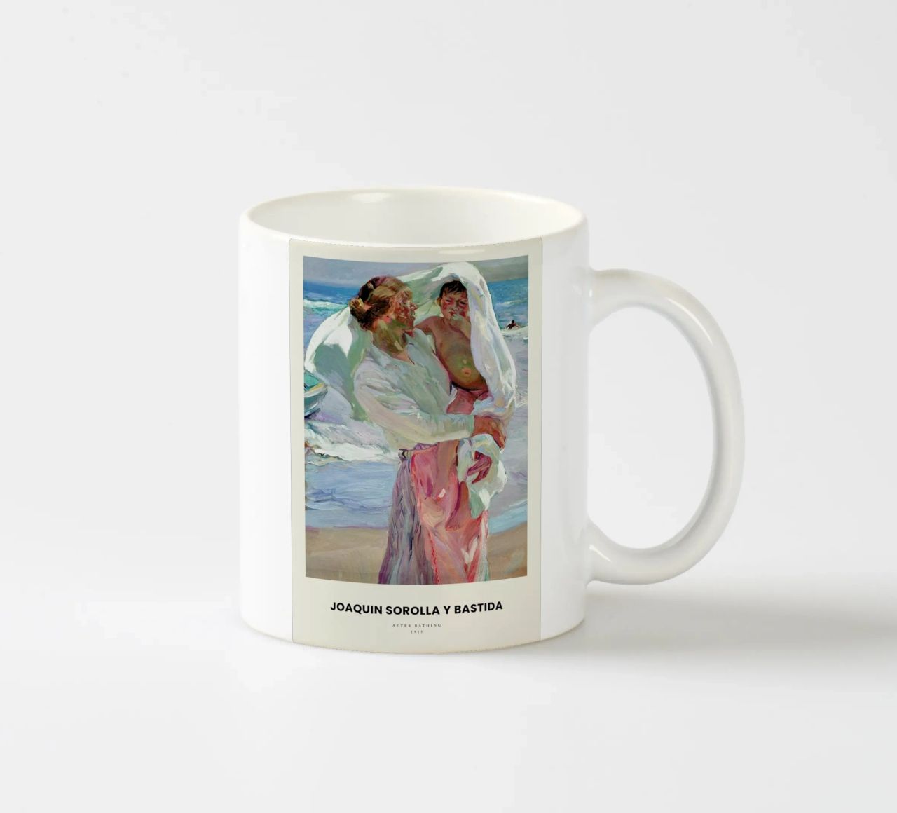 Sorolla y Bastida - After Bathing tazza in ceramica da Vintage by JUNIQE