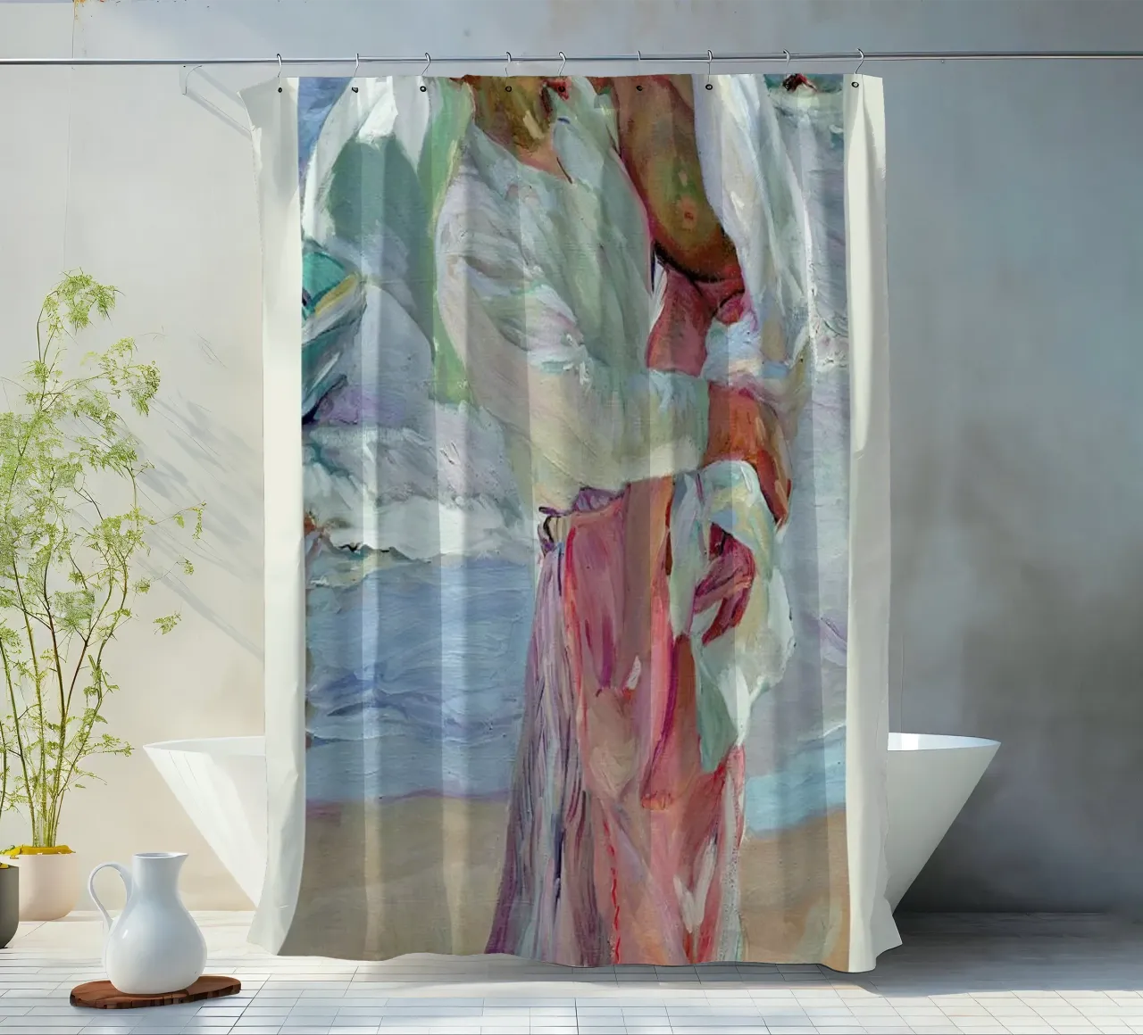 Sorolla y Bastida - After Bathing tenda da doccia da Vintage by JUNIQE