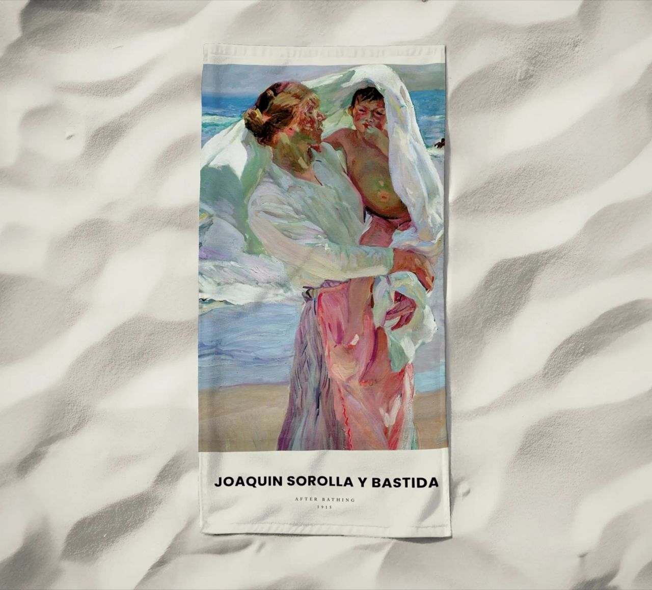 Sorolla y Bastida - After Bathing telo mare da Vintage by JUNIQE