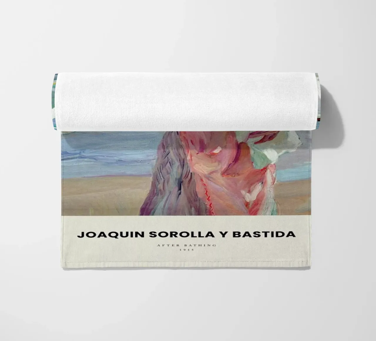 Sorolla y Bastida - After Bathing toalla de playa de Vintage by JUNIQE