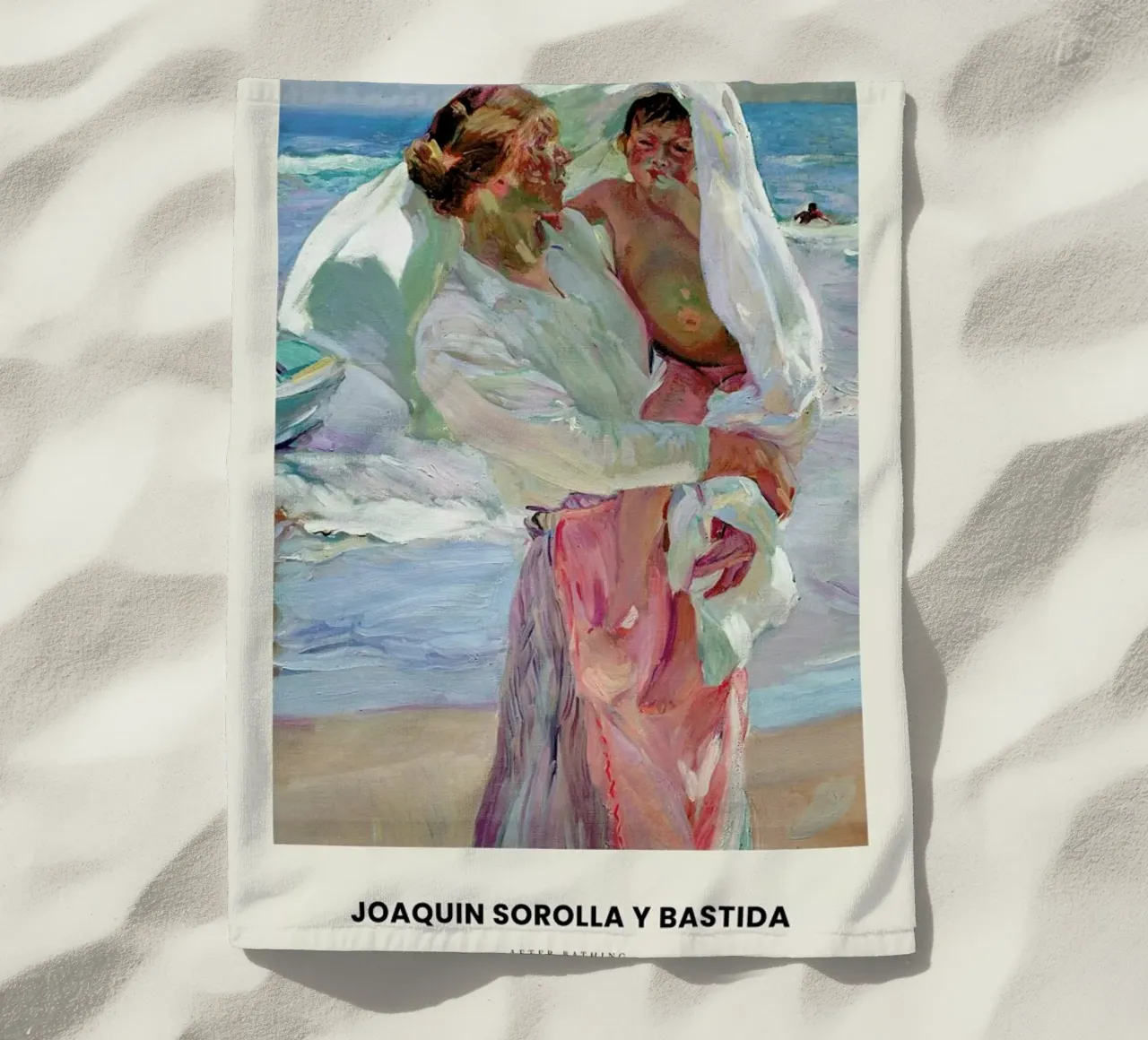 Sorolla y Bastida - After Bathing toalla de playa de Vintage by JUNIQE