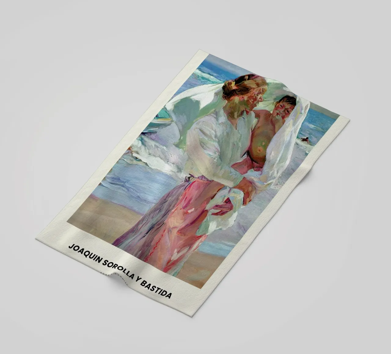 Sorolla y Bastida - After Bathing toalla de playa de Vintage by JUNIQE