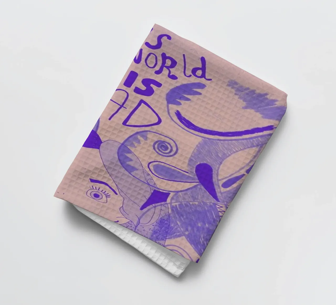 This World Is Mad Alice In Wonderland canovaccio da cucina da Vasare Nar
