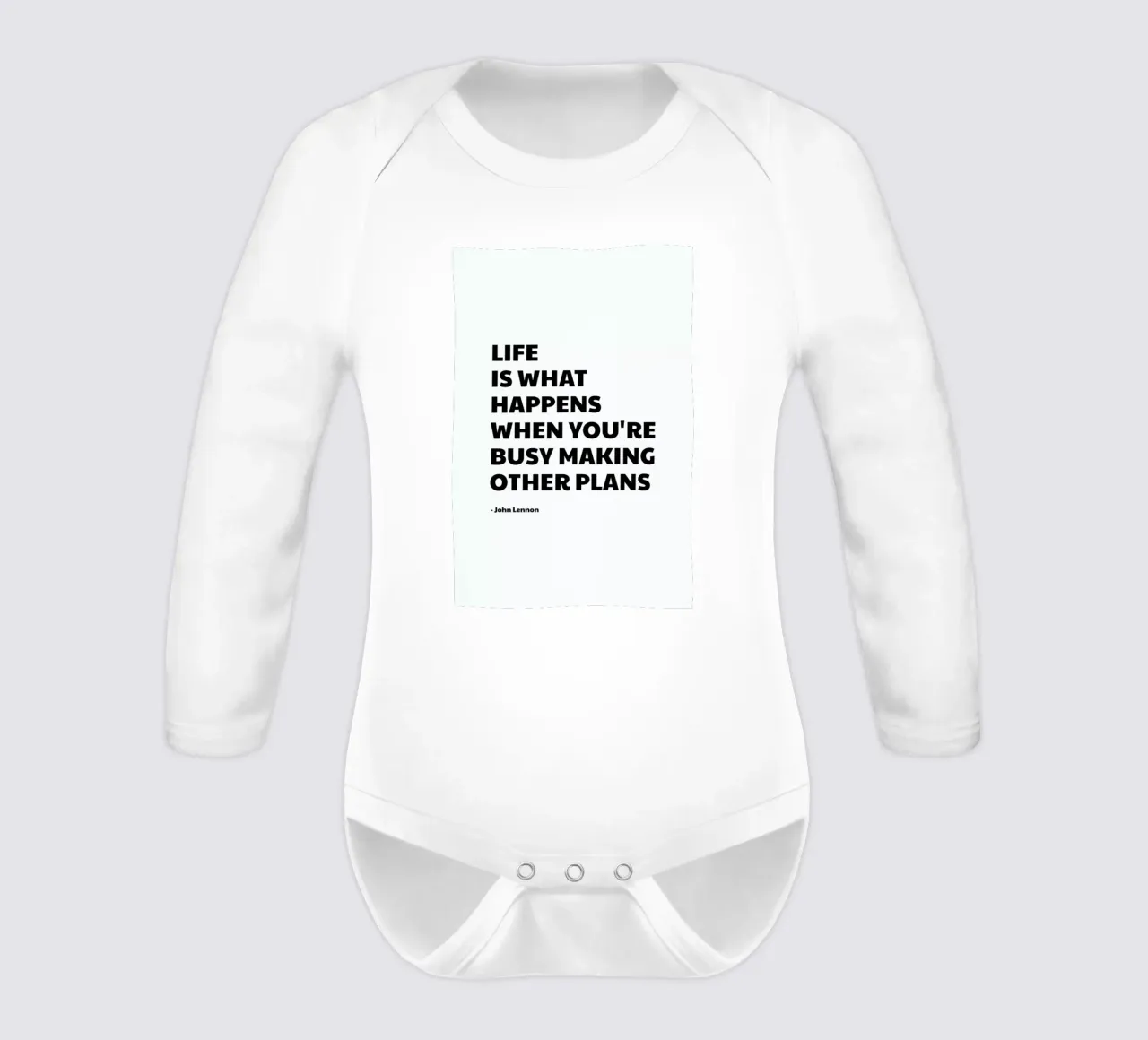 Other Plans Langarm Babybody von Studio One
