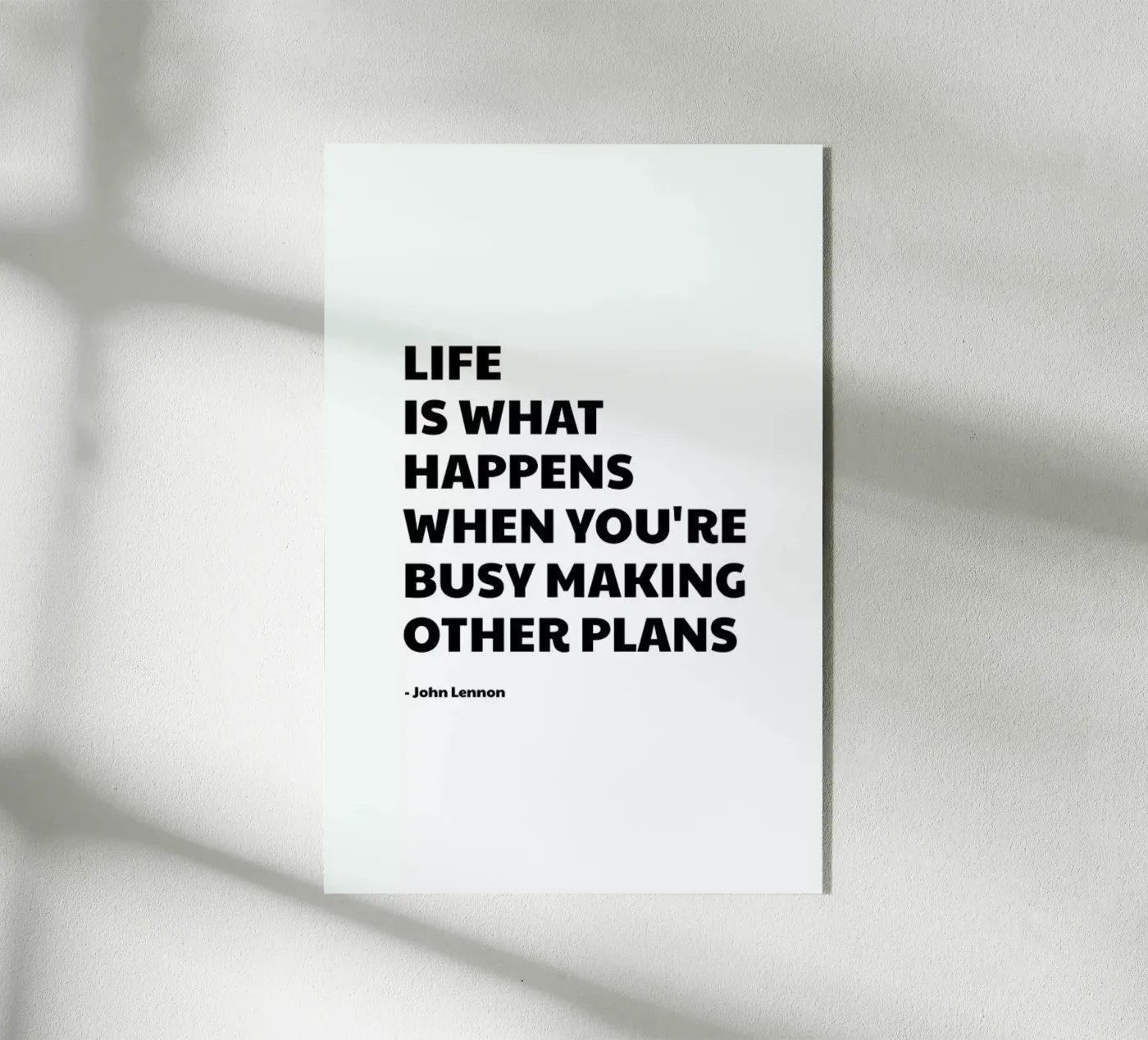 Other Plans acrylic glass by Studio One