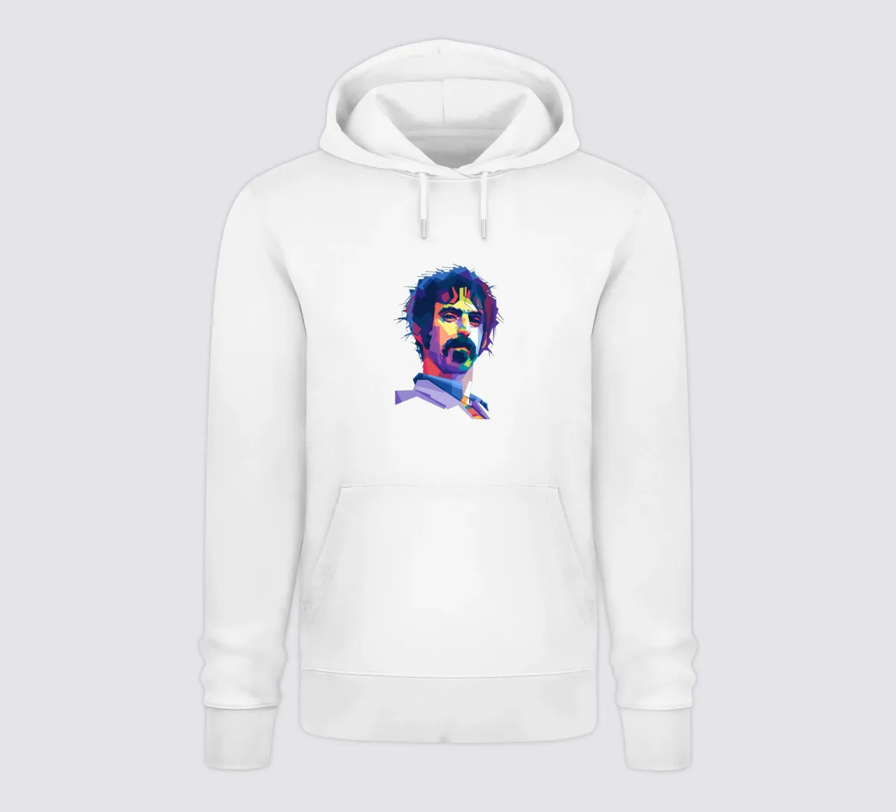 Il re del rock sperimentale in stile WPAP felpa con cappuccio da Alkahfsmart