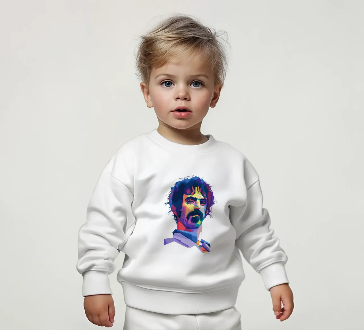 El rey del rock experimental al estilo WPAP sudadera de bebé de Alkahfsmart