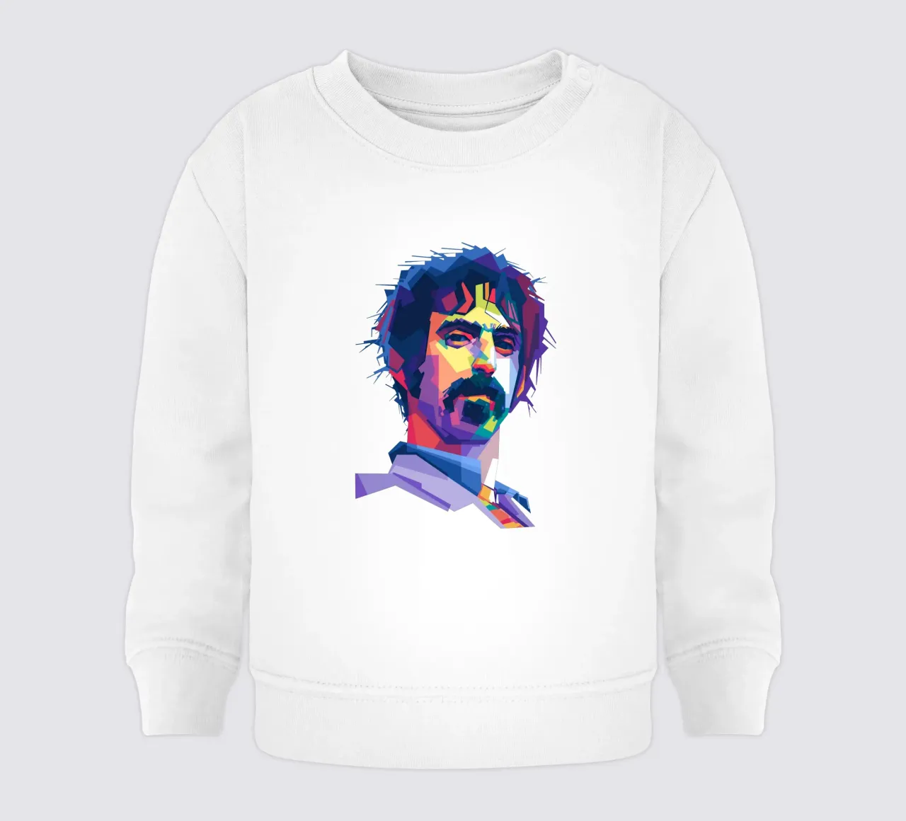 El rey del rock experimental al estilo WPAP sudadera de bebé de Alkahfsmart