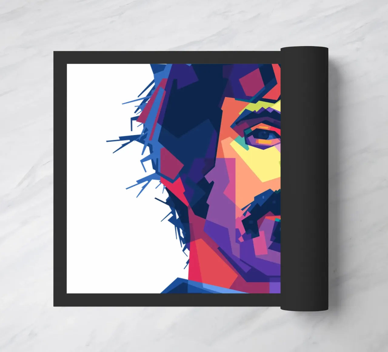 El rey del rock experimental al estilo WPAP felpudo de Alkahfsmart