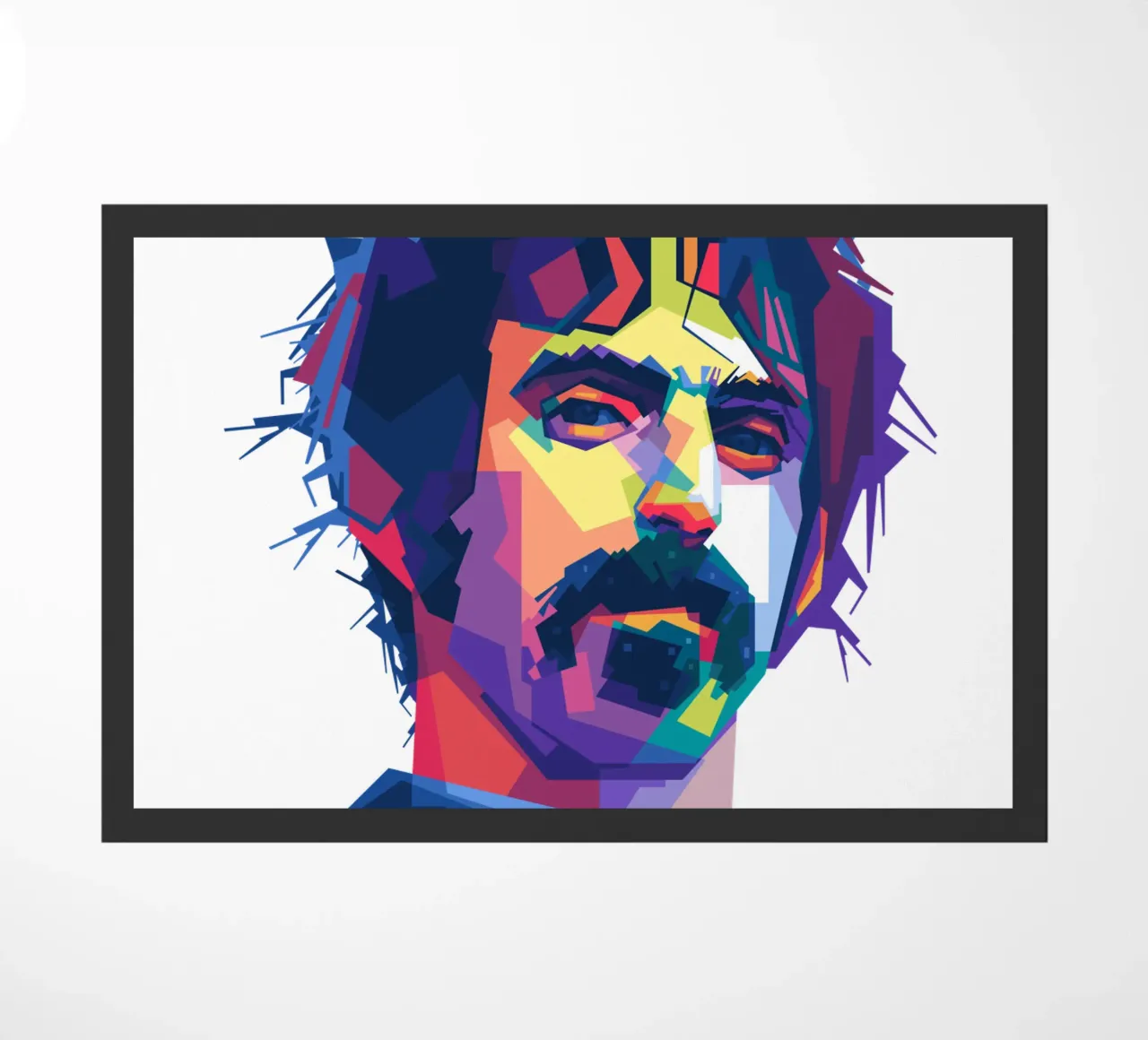 El rey del rock experimental al estilo WPAP felpudo de Alkahfsmart