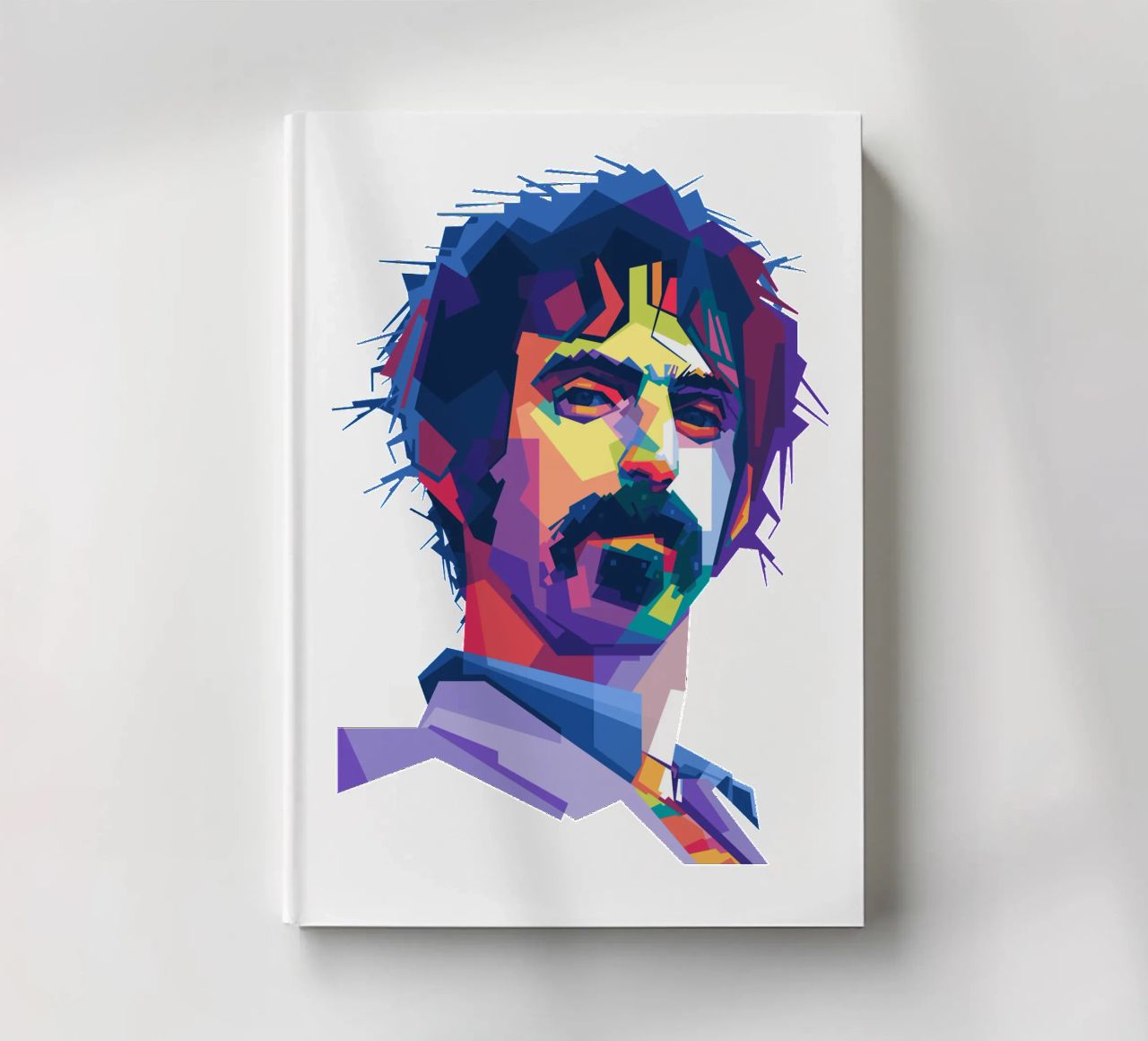 The King of Experimental Rock in WPAP style notebook by Alkahfsmart