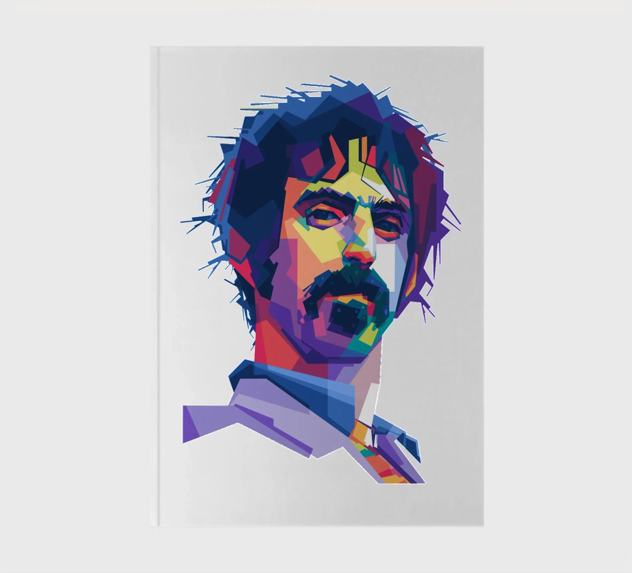 The King of Experimental Rock in WPAP style notebook by Alkahfsmart