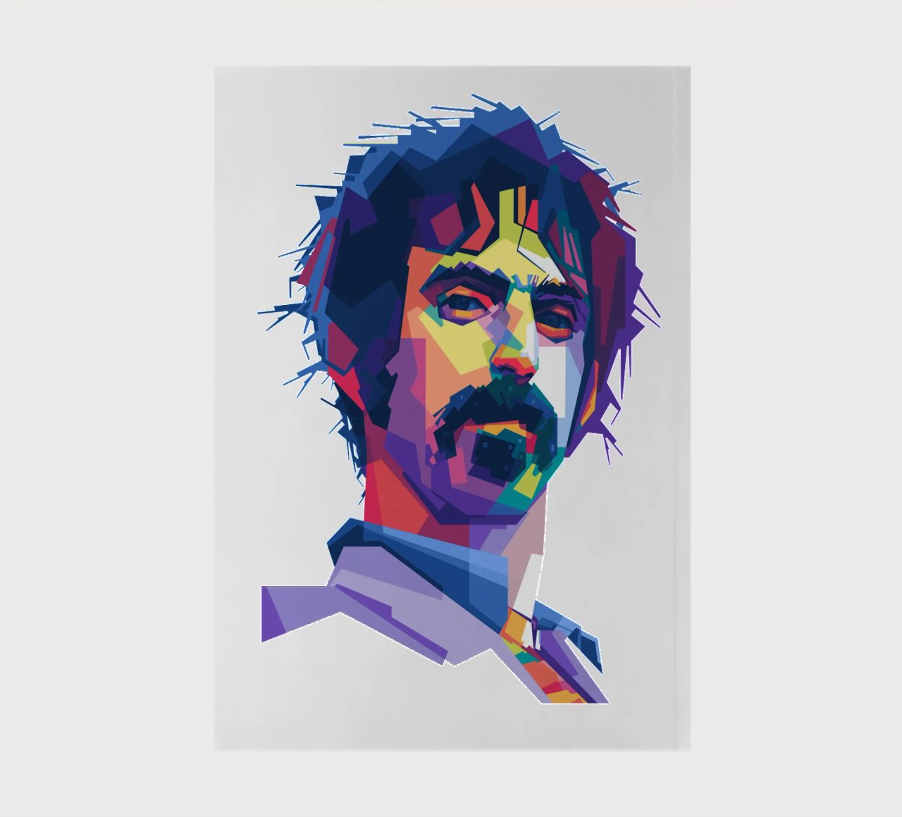 The King of Experimental Rock in WPAP style notebook by Alkahfsmart