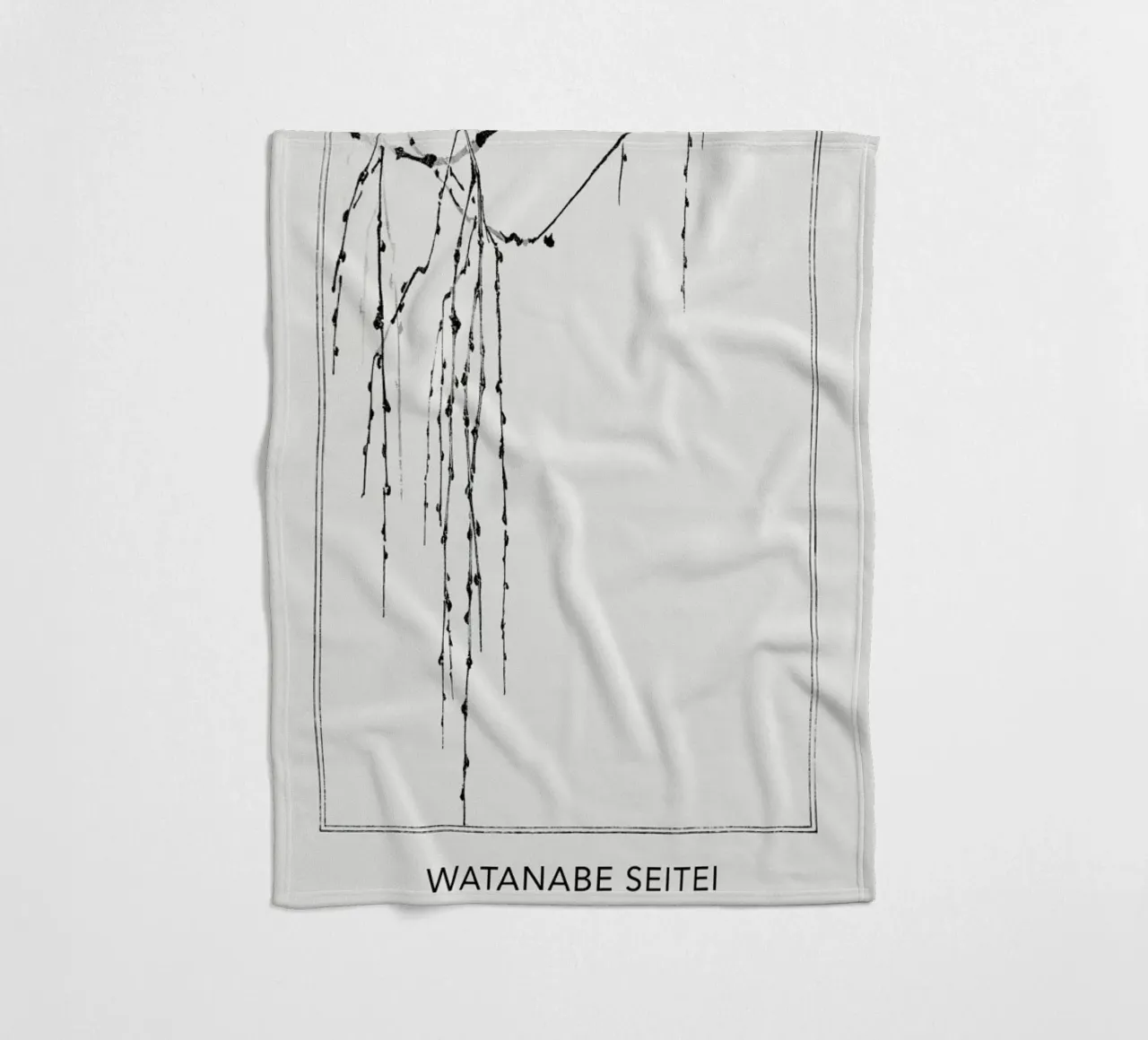 Seitei - Tree Branches II coperta in pile da Vintage by JUNIQE
