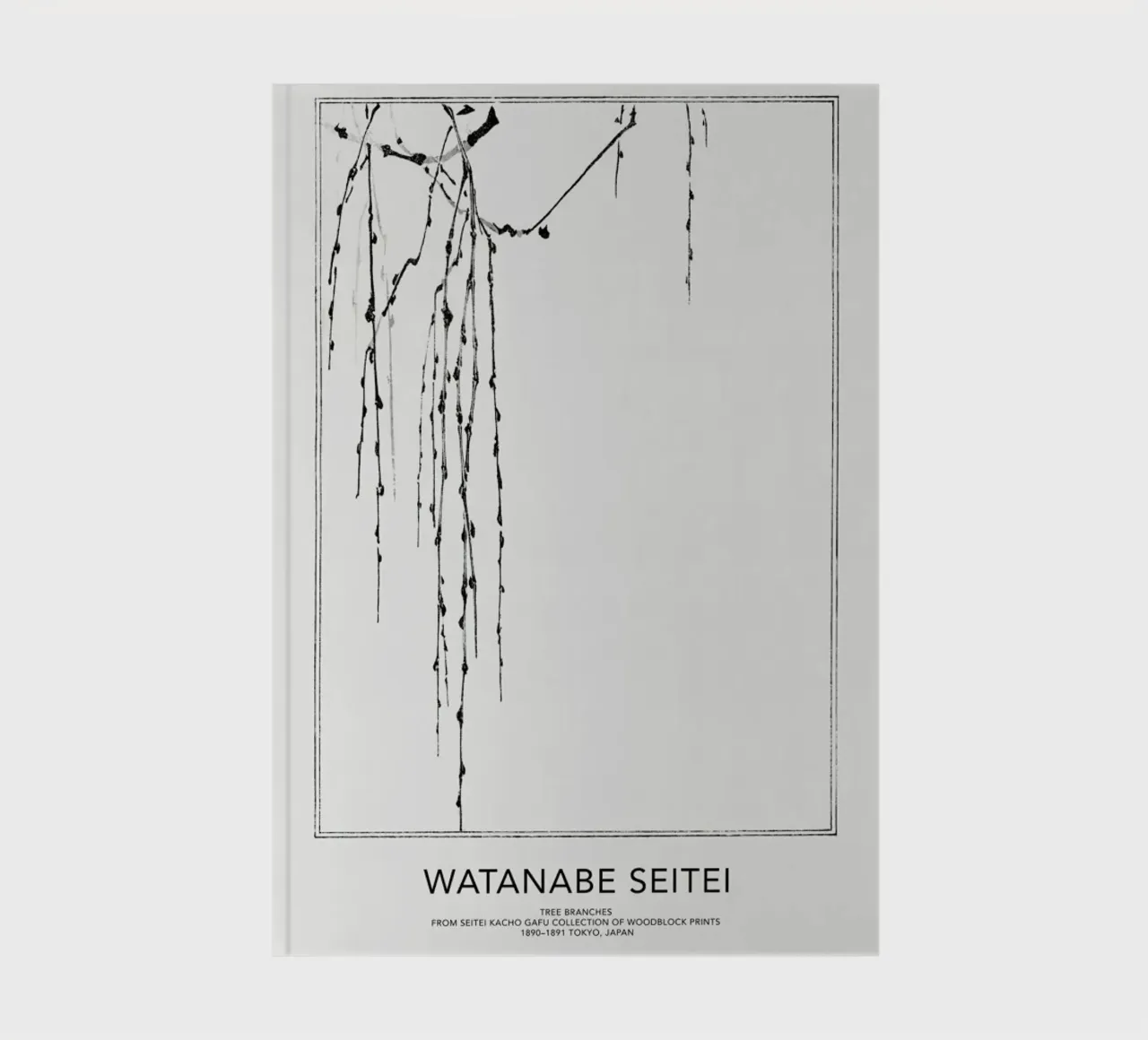 Seitei - Tree Branches II notebook by Vintage by JUNIQE