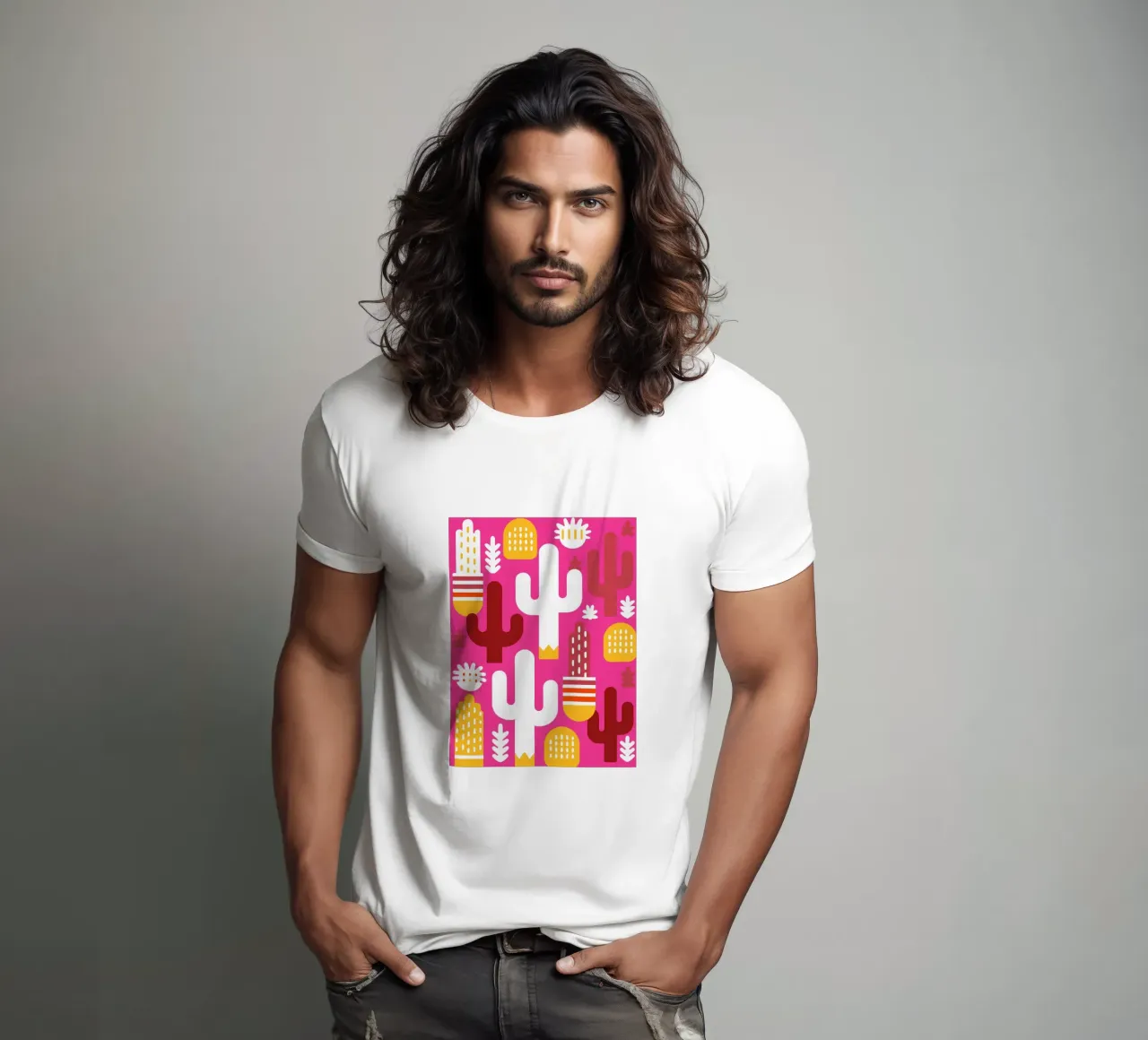Piante di cactus t-shirt da FLOWER PLACE SHOP