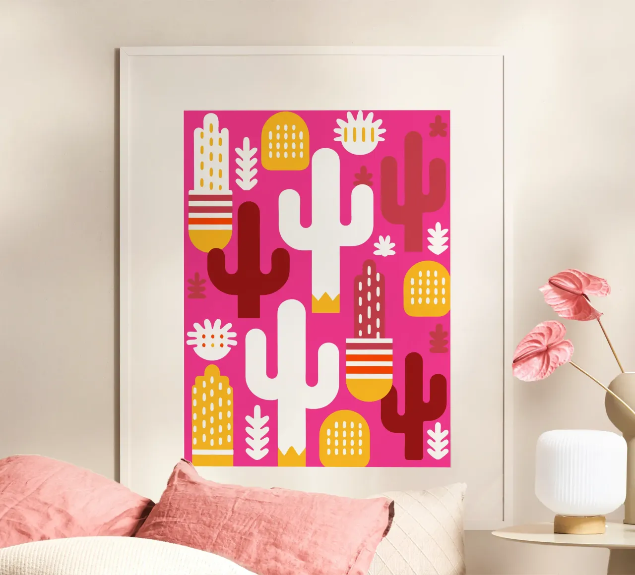 Piante di cactus carta hahnemühle da FLOWER PLACE SHOP