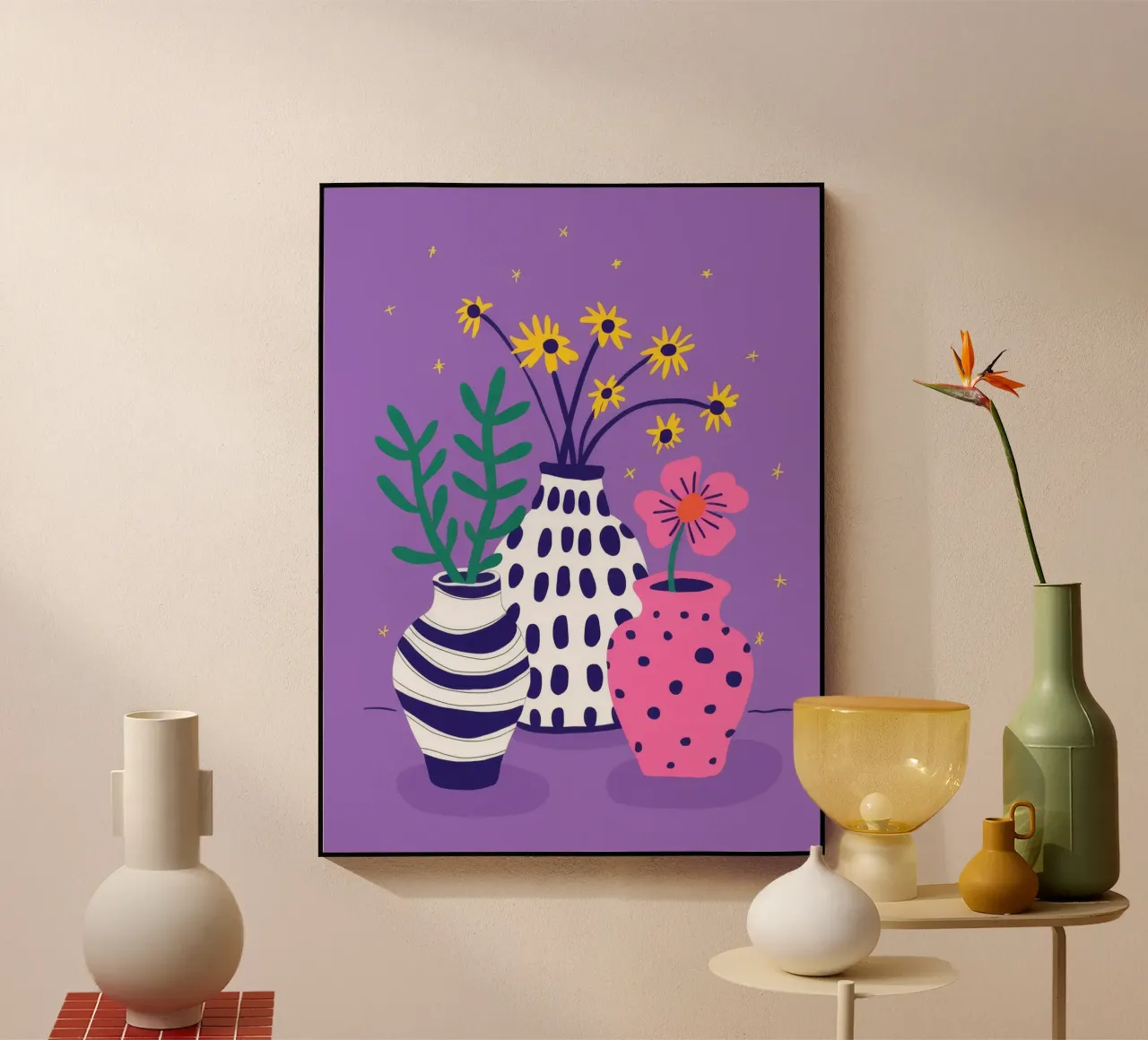 Vaso Trio Whimsy plexiglass da Terra Tone